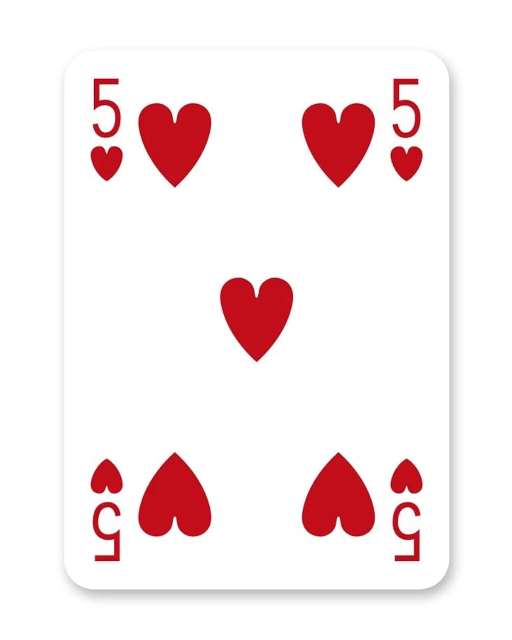 3 Modiano Poker 98 Red Plastic Coated Playing Card Poker Deck - Red, 3 of 5