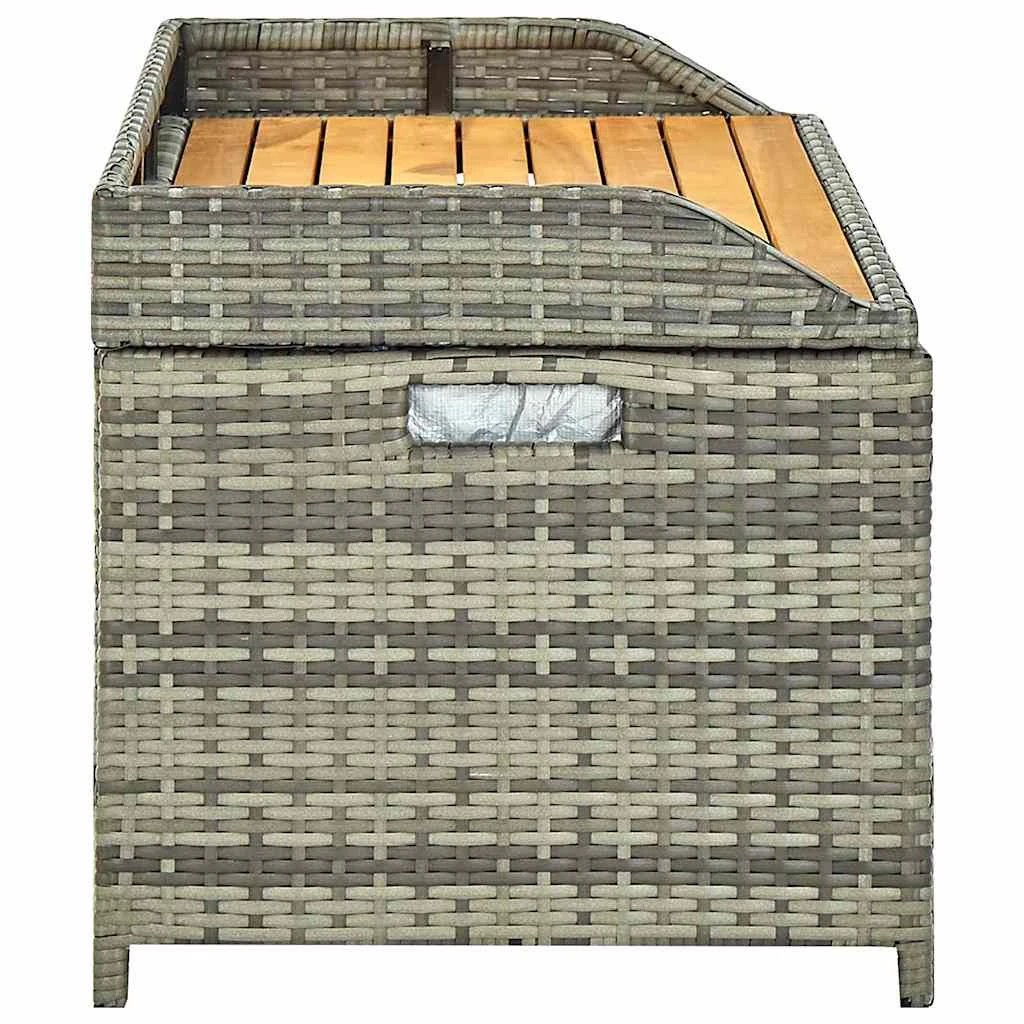 5 vidaXL Storage bench Ample Storage - Grey, 5 of 8