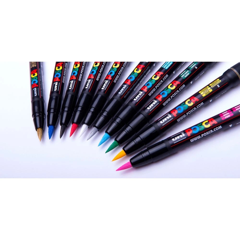 5 POSCA PCF 350 Paint Marker Black, 5 of 8
