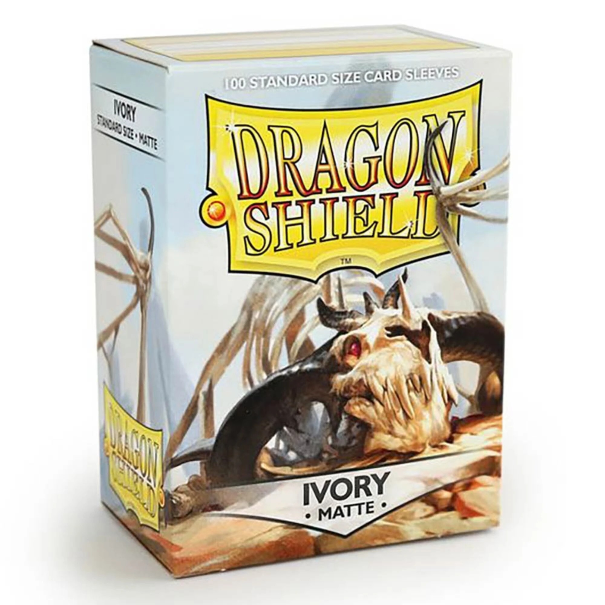 1 Dragon Shield TCG - 100 Matte Trading Card Sleeves - Ivory, 1 of 1