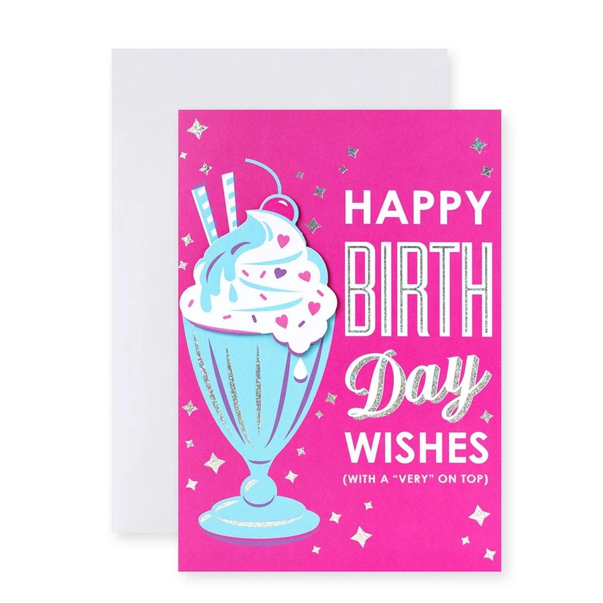 1 Connections from Hallmark Birthday Card - Milkshake, 1 of 3