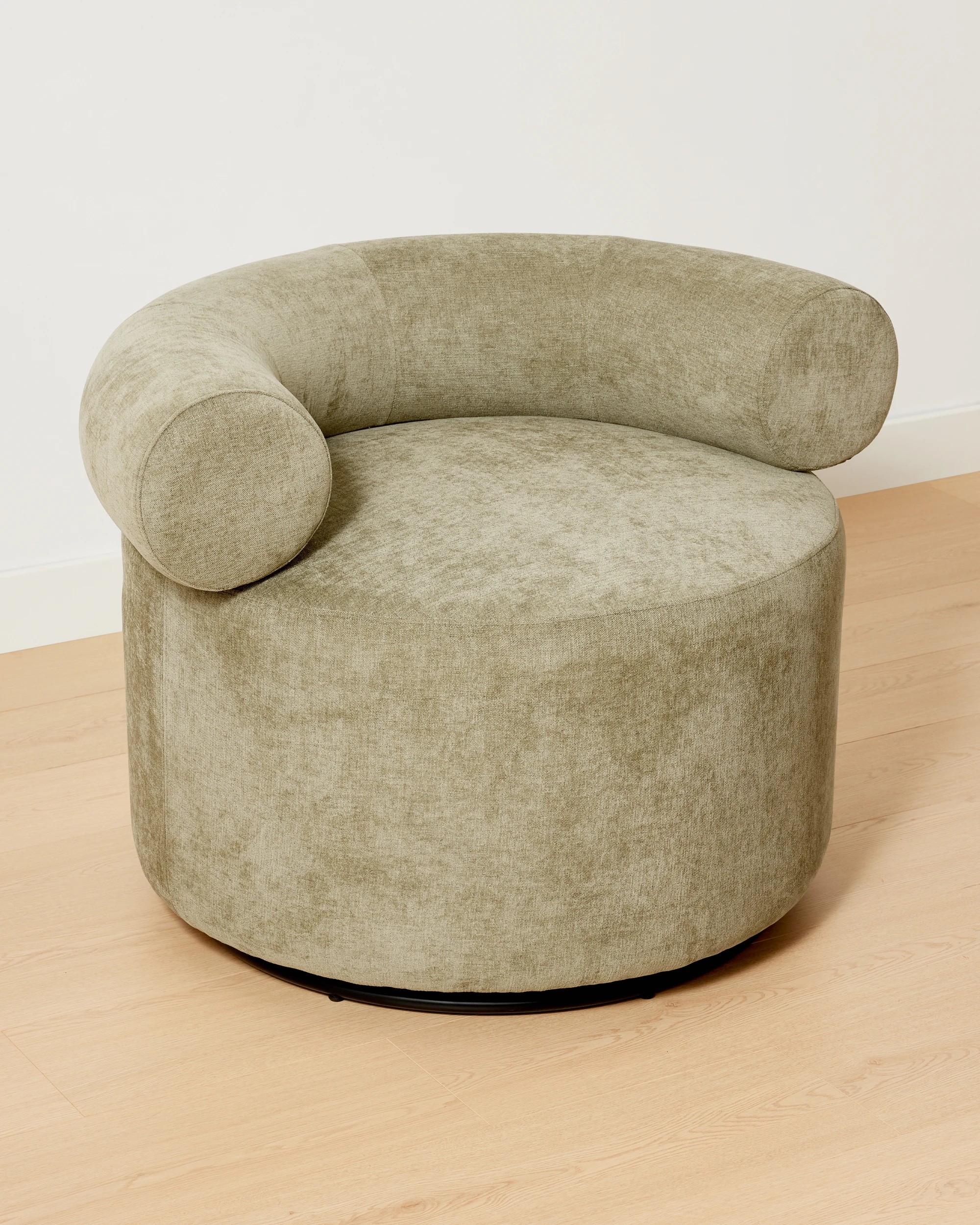 2 Halo Swivel Round Chair - Green, 2 of 9