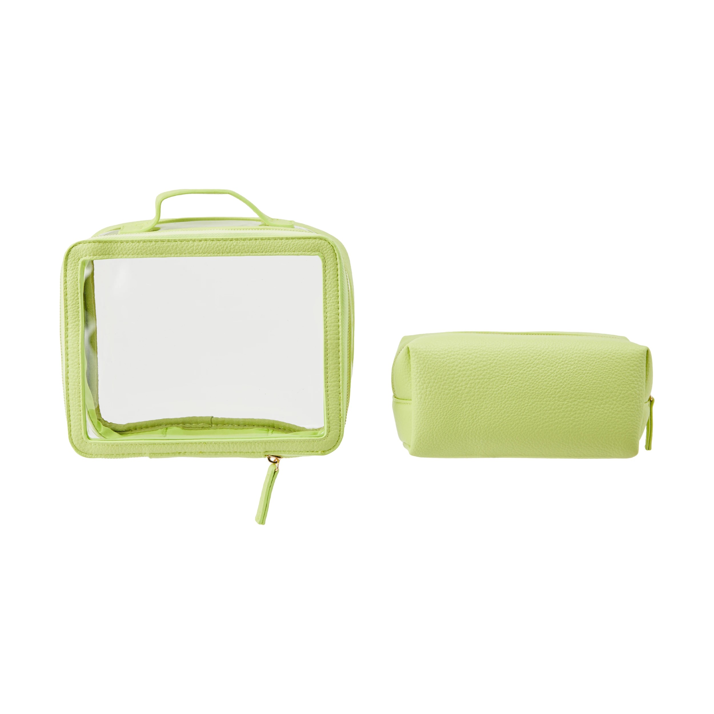 2 OXX Cosmetics 2 Piece Makeup Bag Set - Green, 2 of 5