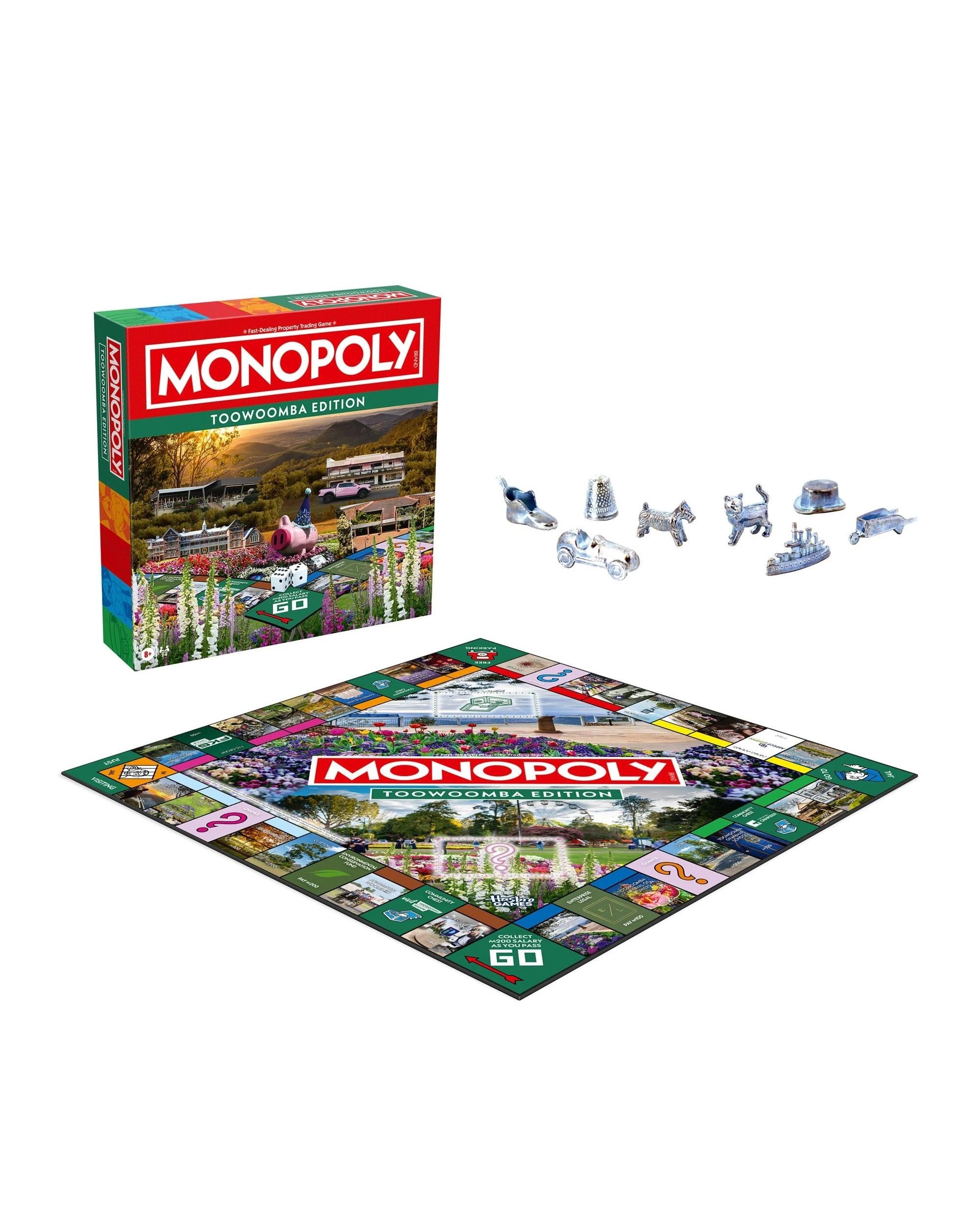2 Monopoly Toowoomba Edition Board Game, 2 of 9