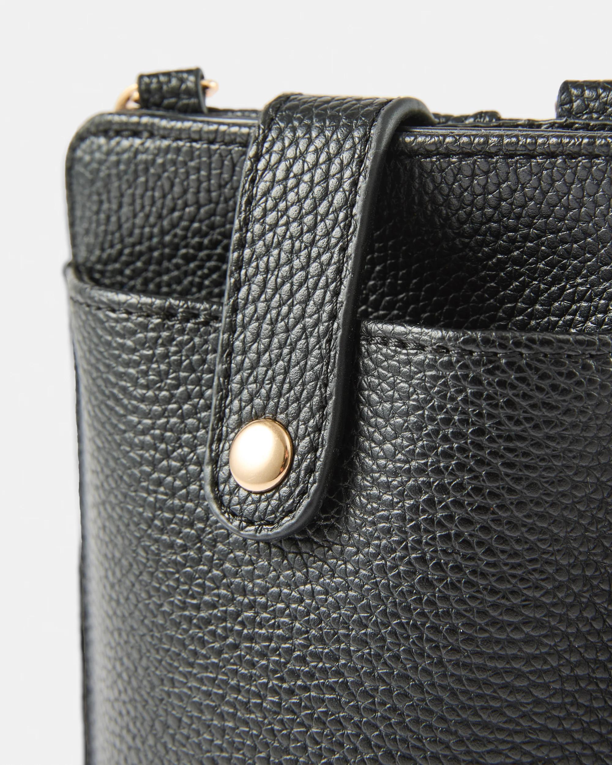 4 Phone Wallet Bag Black, 4 of 6