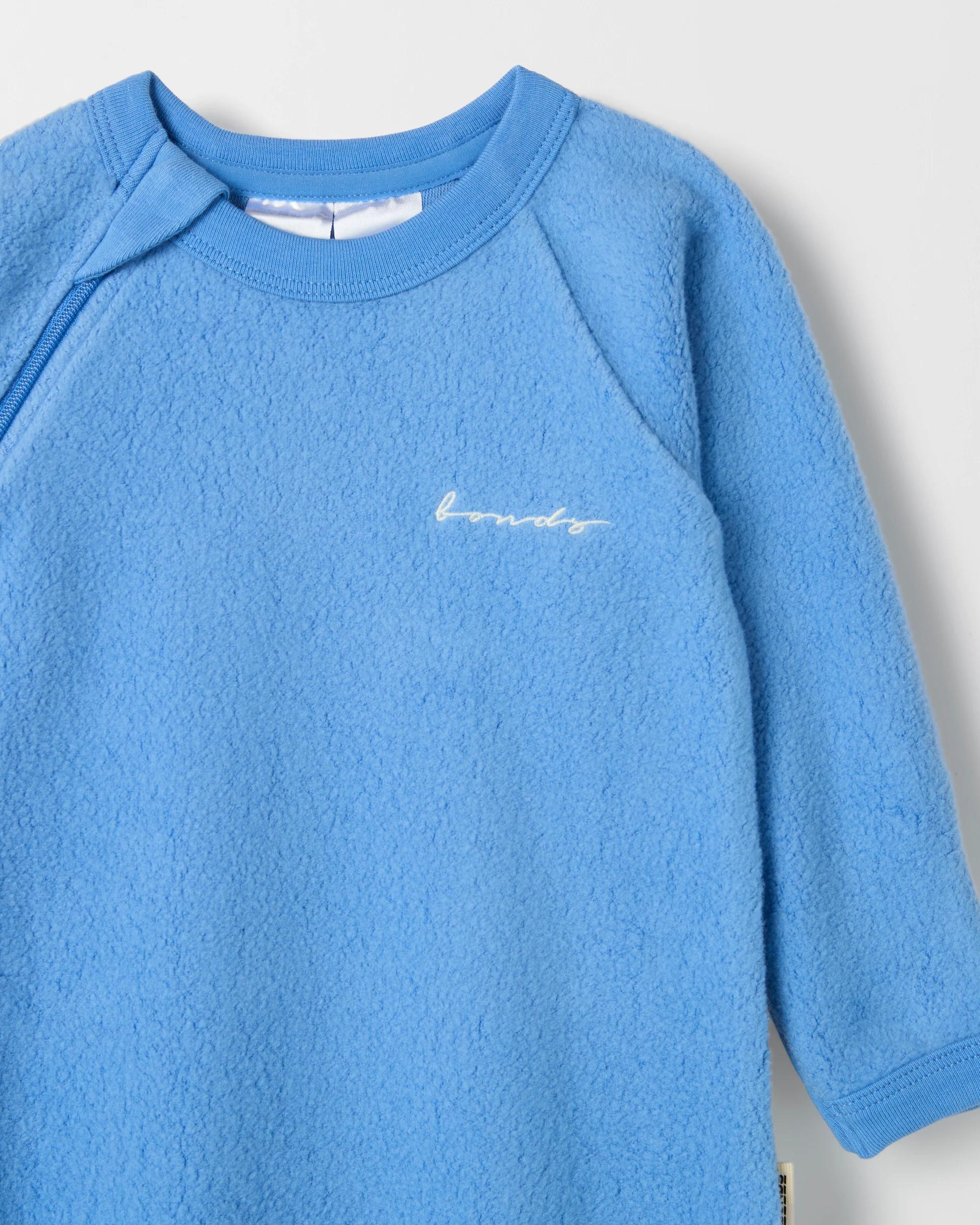 2 Bonds Baby Wonderwarm Zippy Coverall BLUE, 2 of 2