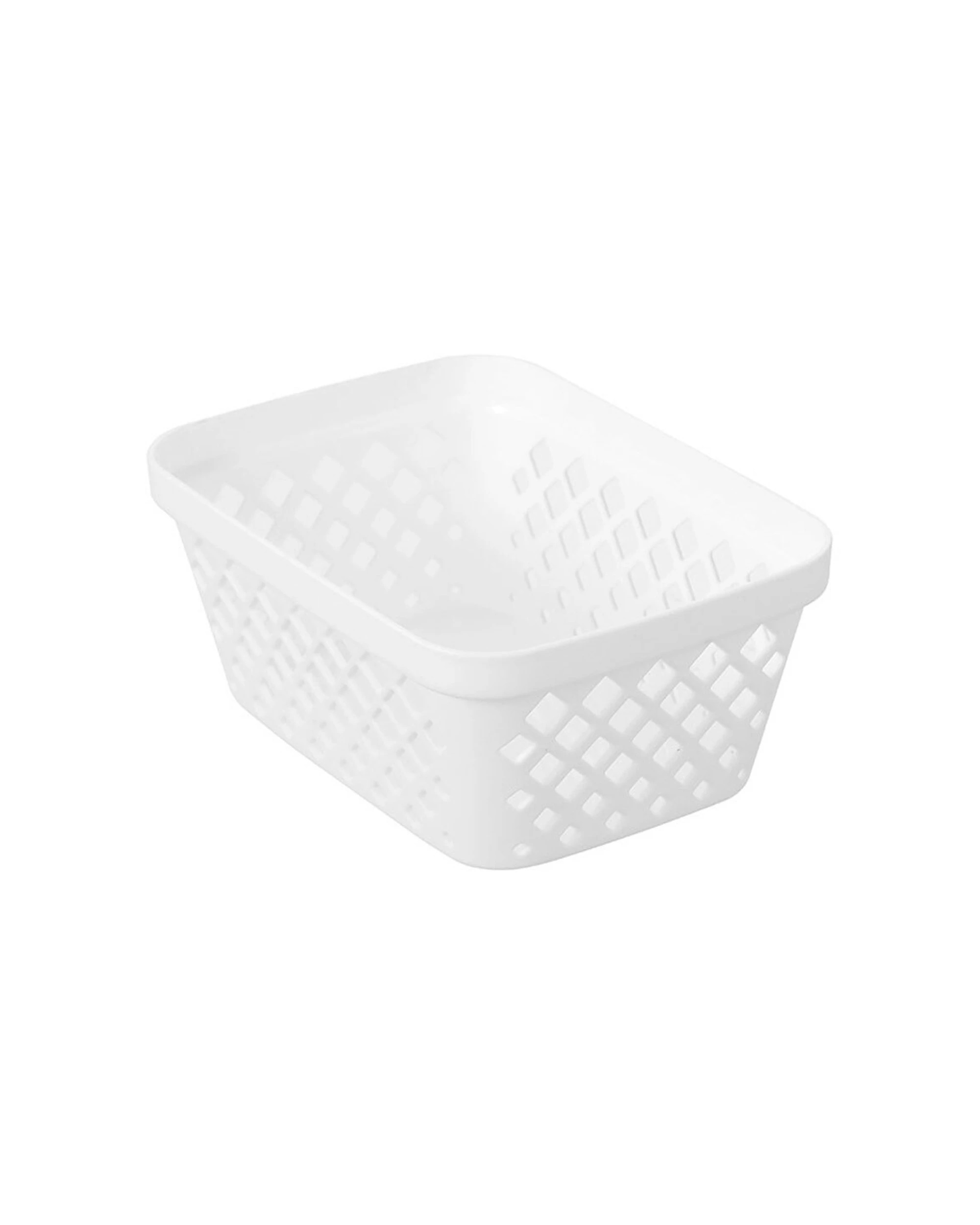 1 Boxsweden 2PK Kept Diamond Organiser Tray Durable 15.5x11.5cm - White, 1 of 1