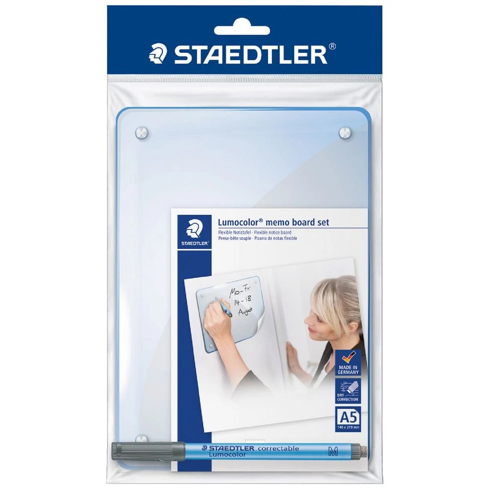 1 Staedtler Lumocolour Memo Board Set A5, 1 of 4