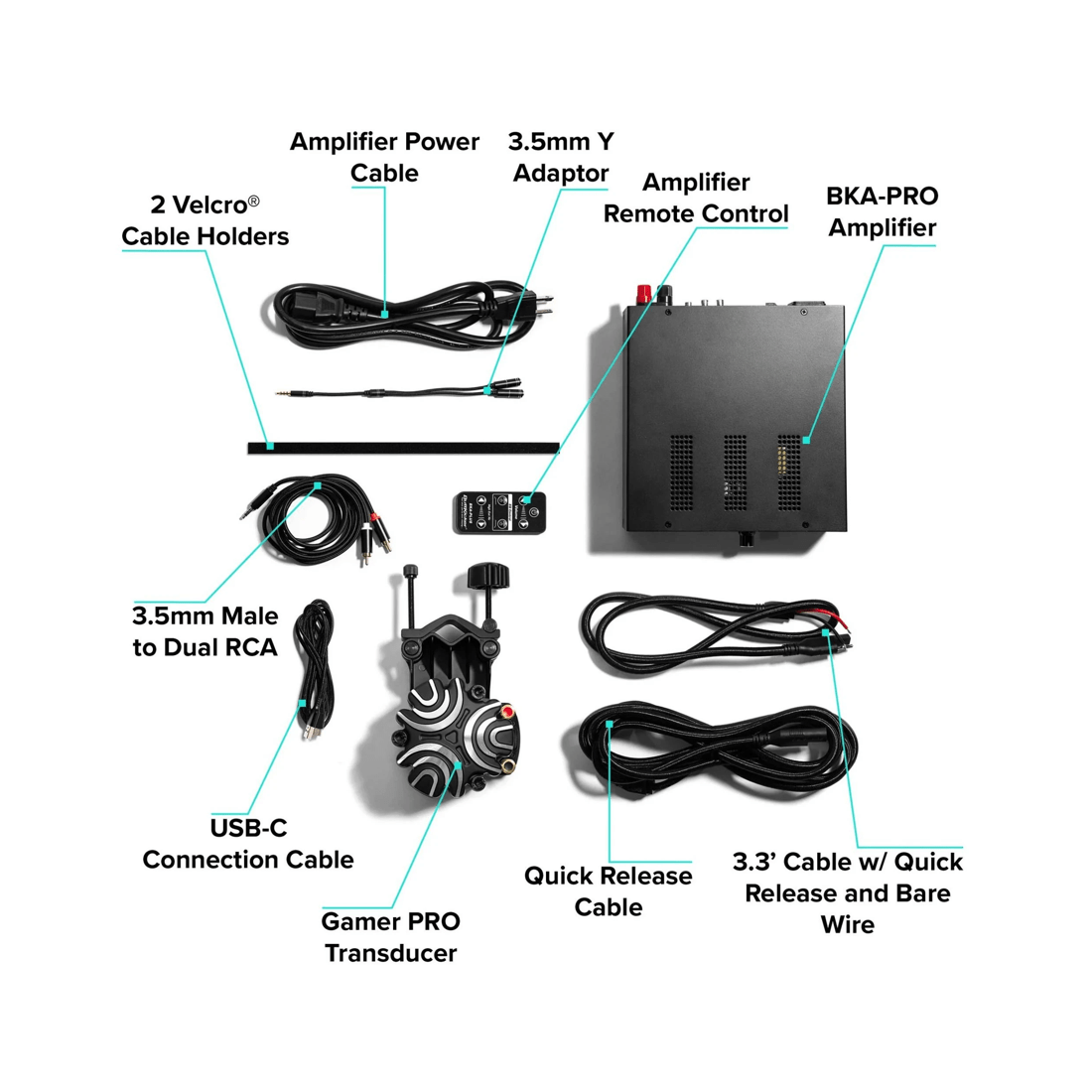 10 ButtKicker Haptics Buttkicker Gamer PRO, 10 of 10