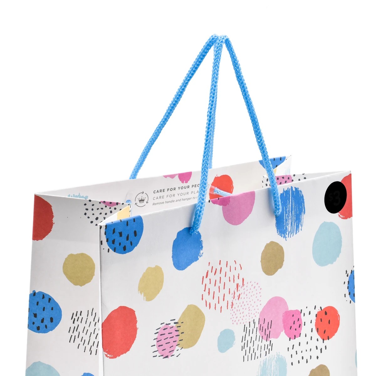 3 Hallmark Medium Gift Bag - Bright Dots, 3 of 3