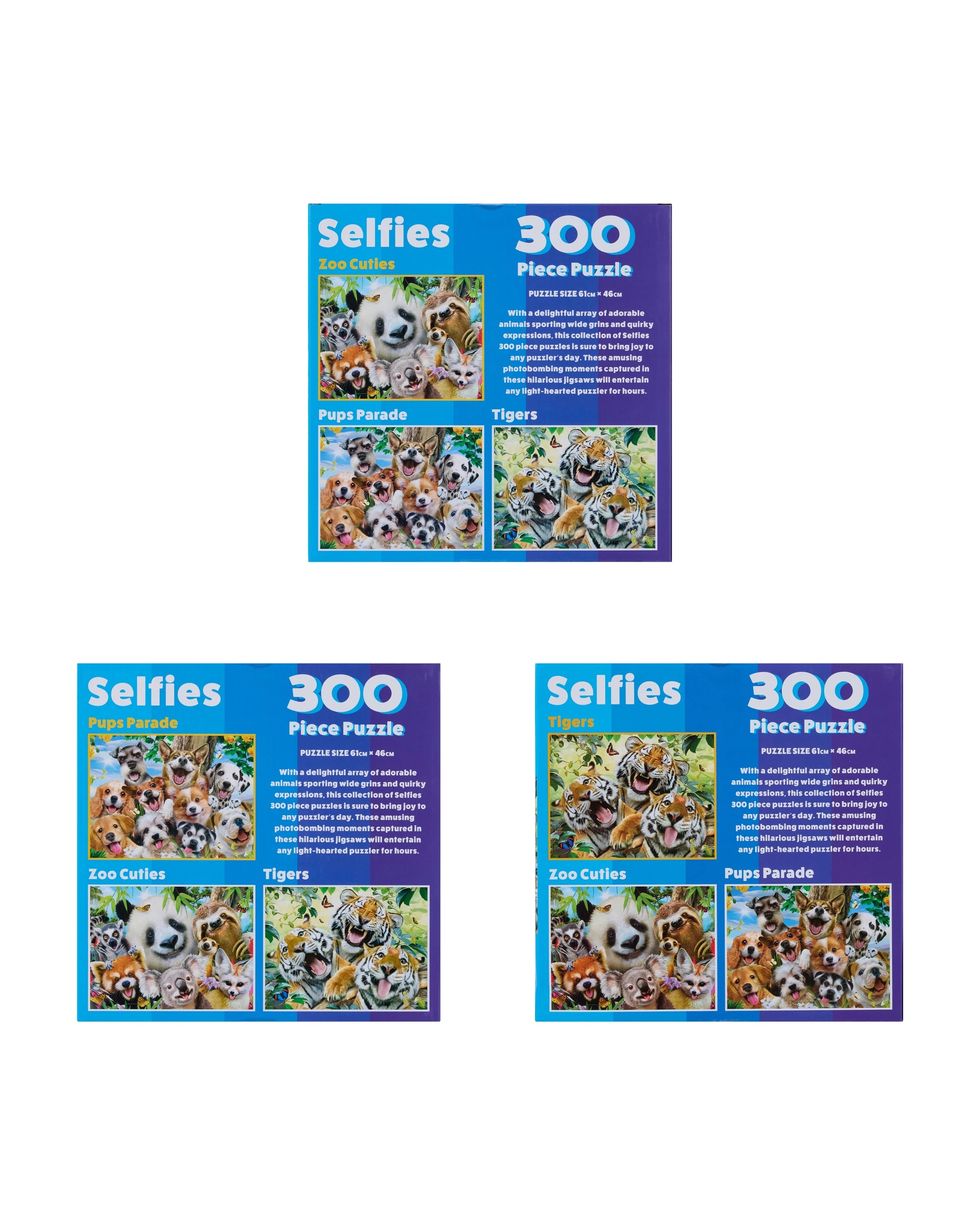 8 300 Piece Selfies Puzzle - Assorted, 8 of 8