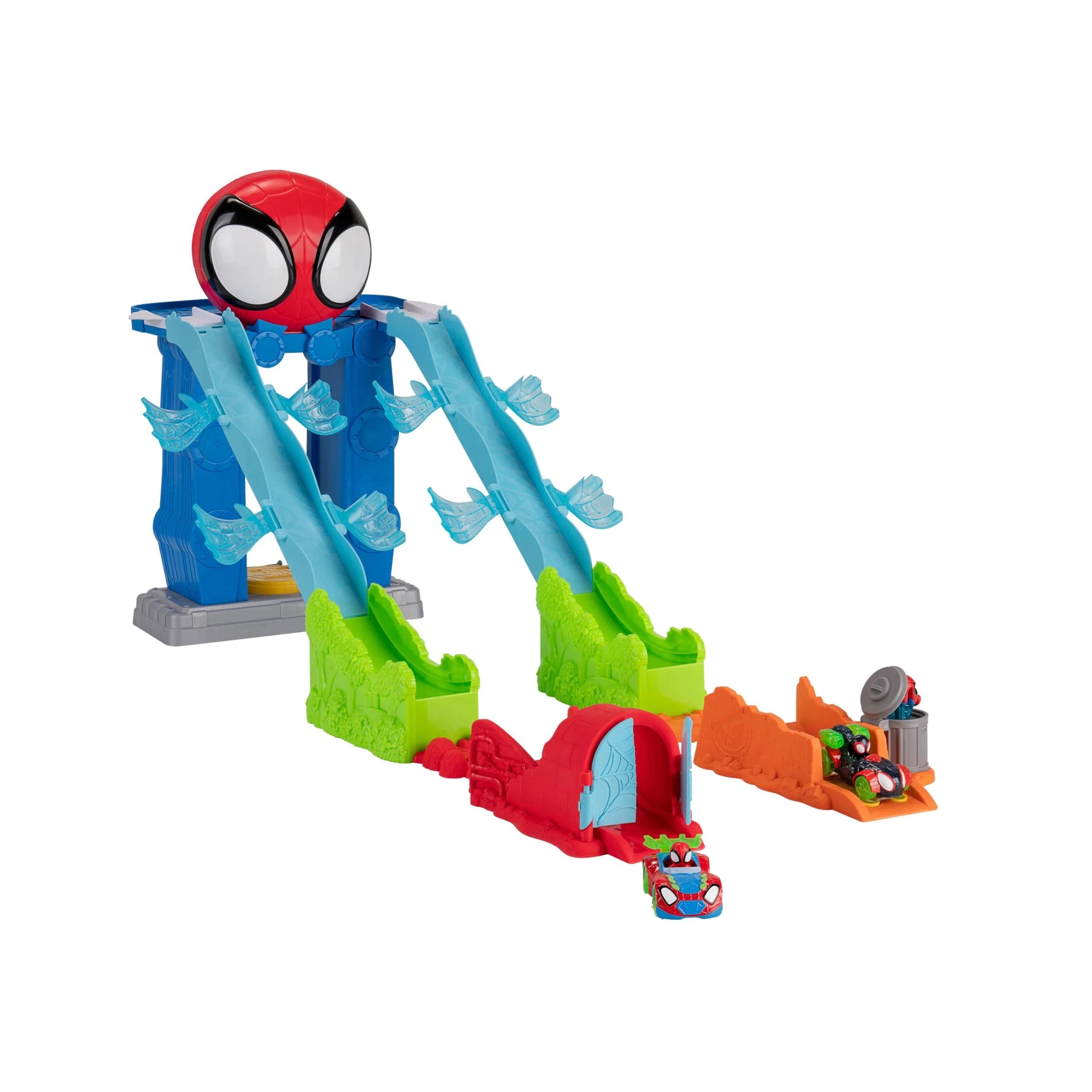 5 Disney Junior Marvel Spidey & His Amazing Friends Spideys Mega Jump HQ Track - Multi, 5 of 6