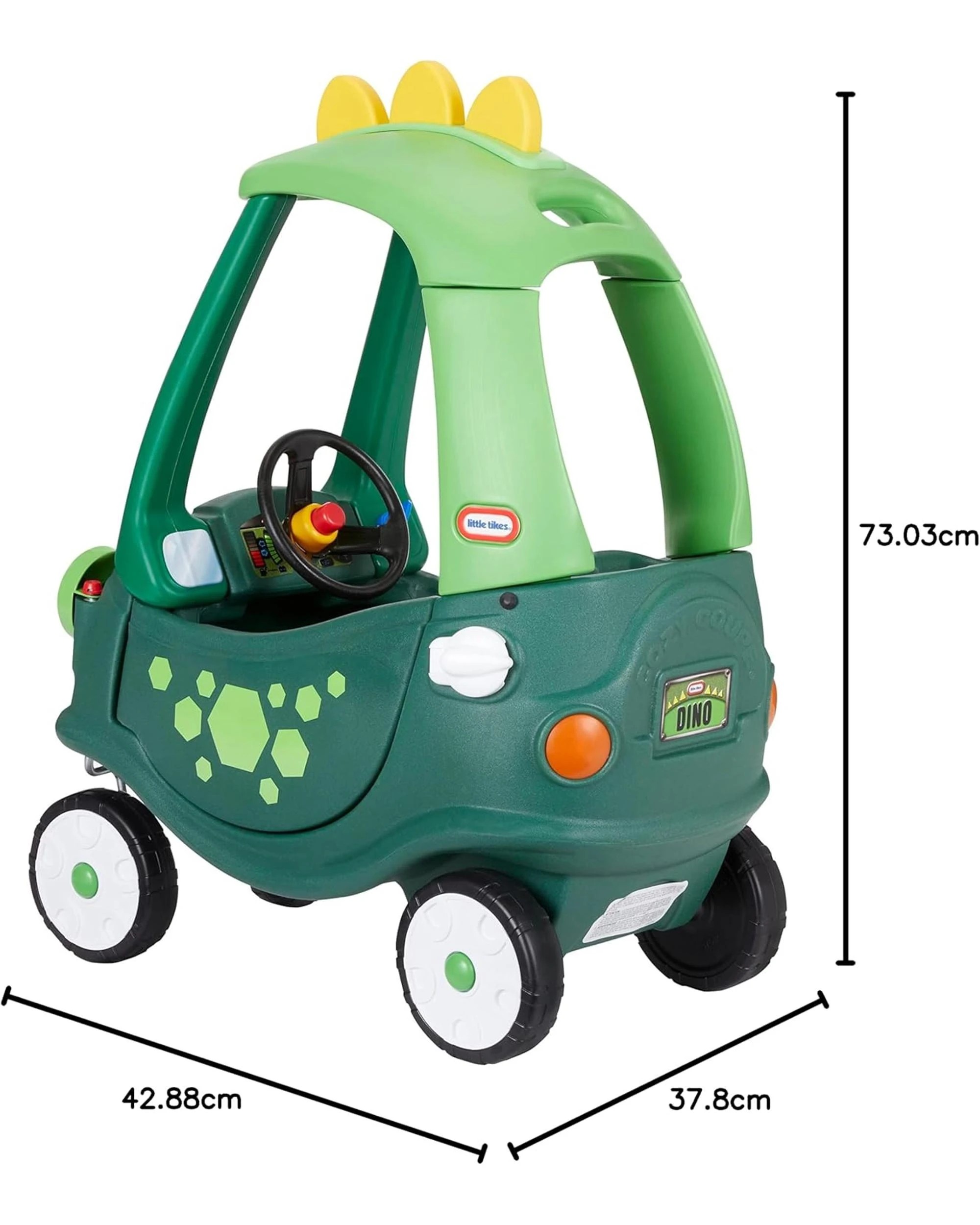 2 Little Tikes Green Cozy Coupe Dino, 2 of 5