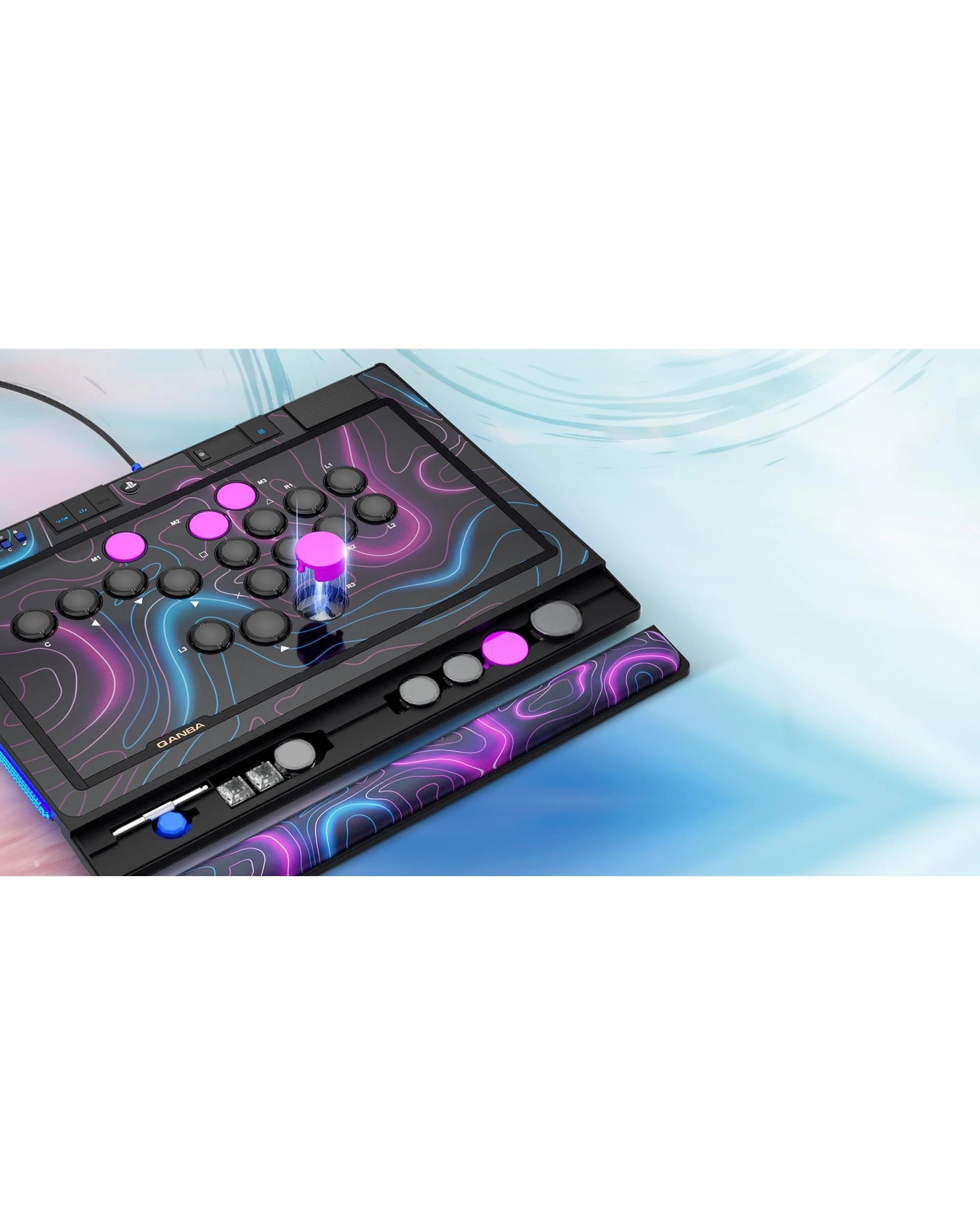 3 QANBA SAPPHIRE S1 Leverless Arcade Controller for PS5, PS4 and PC, 3 of 7