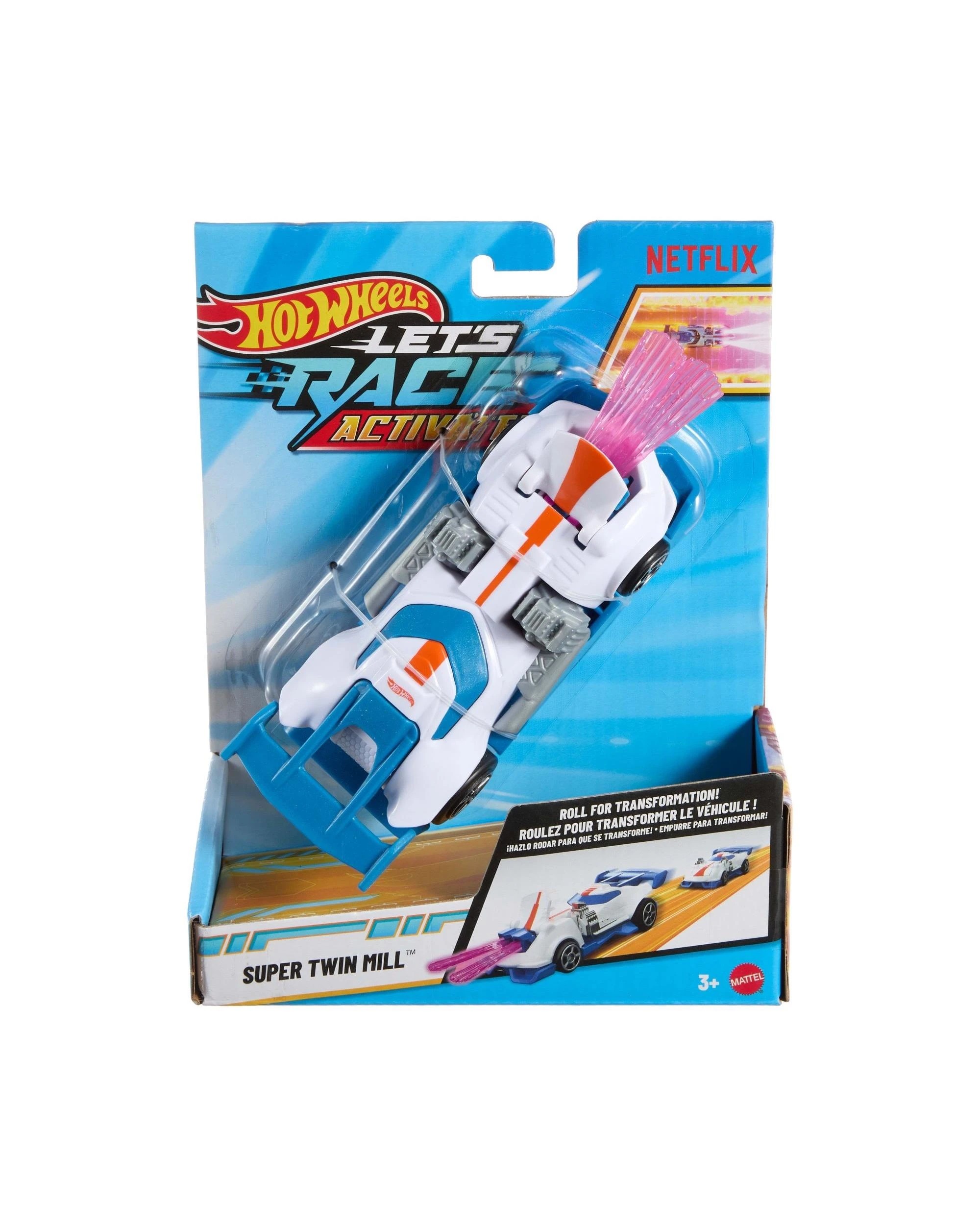 1 Hot Wheels Let's Race Activate! Super Twin Mill Diecast Vehicle, 1 of 6