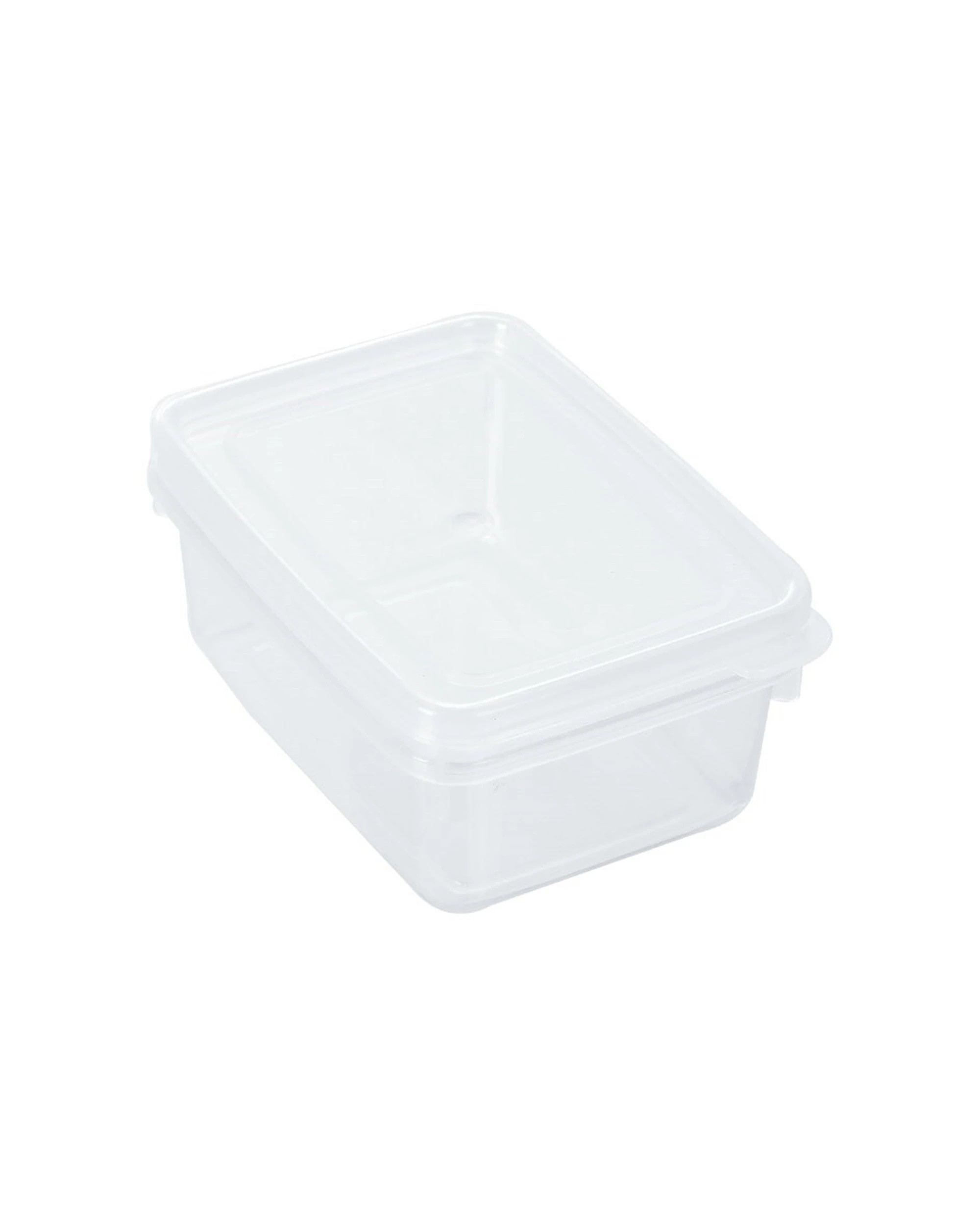 2 3pk Lemon & Lime Keep Fresh 300ml/11cm Food Container Takeaway Storage Clear
 - Clear, 2 of 5