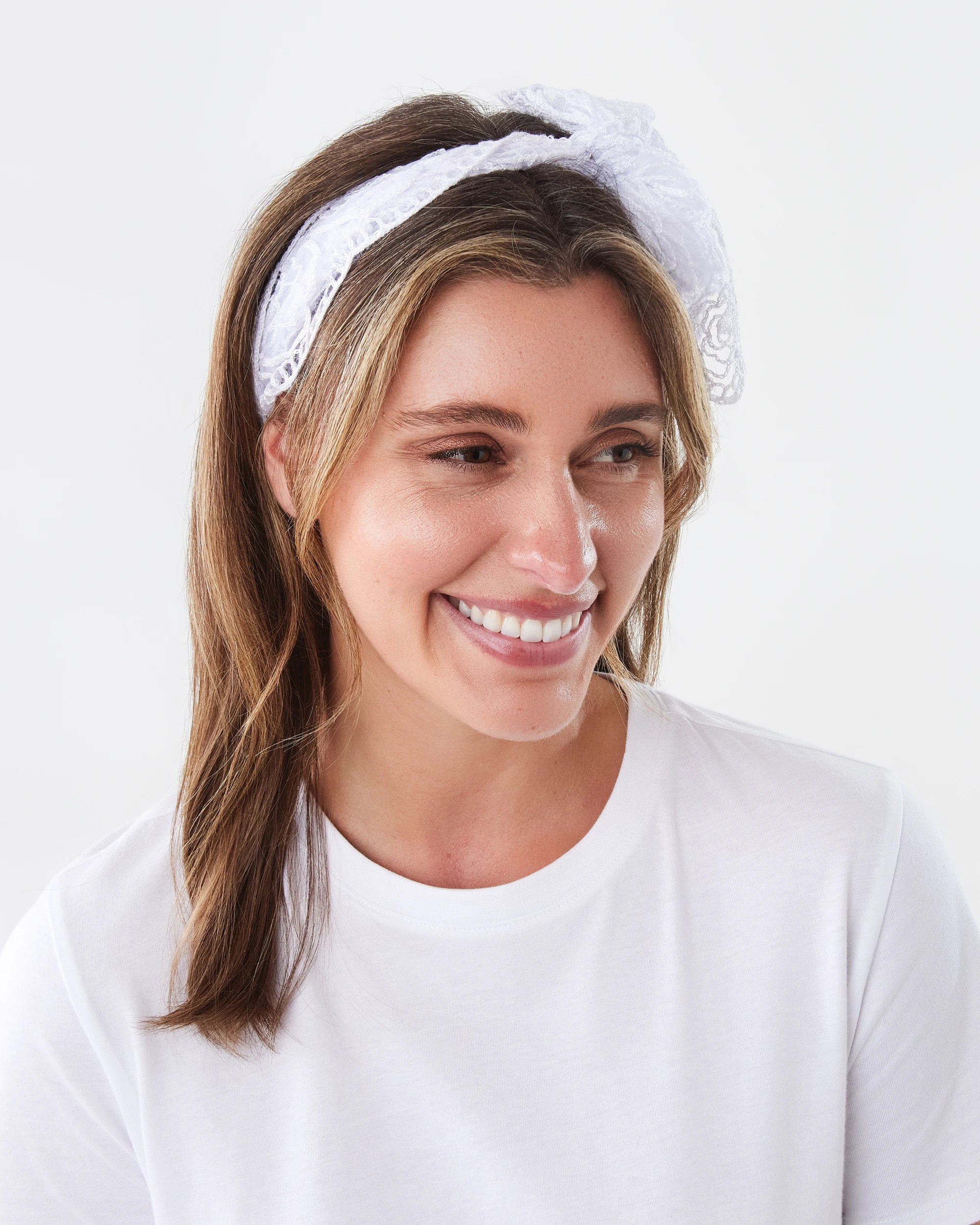 1 Sheer Lace Hairscarf, 1 of 5