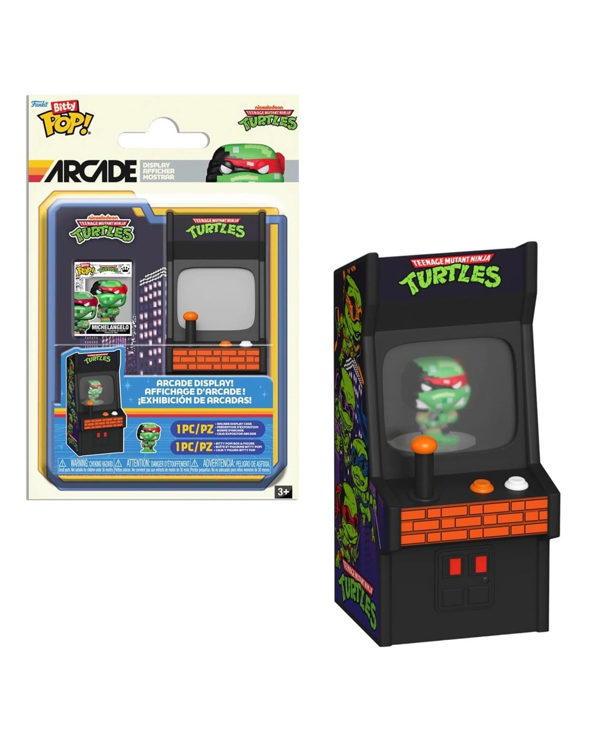 1 Teenage Mutant Ninja Turtles Michelangelo Arcade Bitty POP! Funko POP! Vinyl, 1 of 4