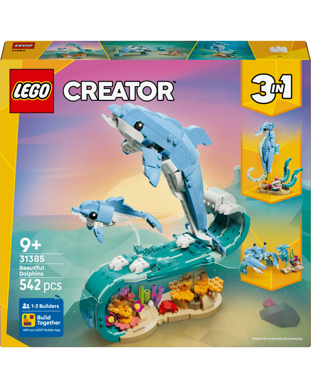 LEGO Creator 3 in 1 Sea Animals: Beautiful Dolphins 3