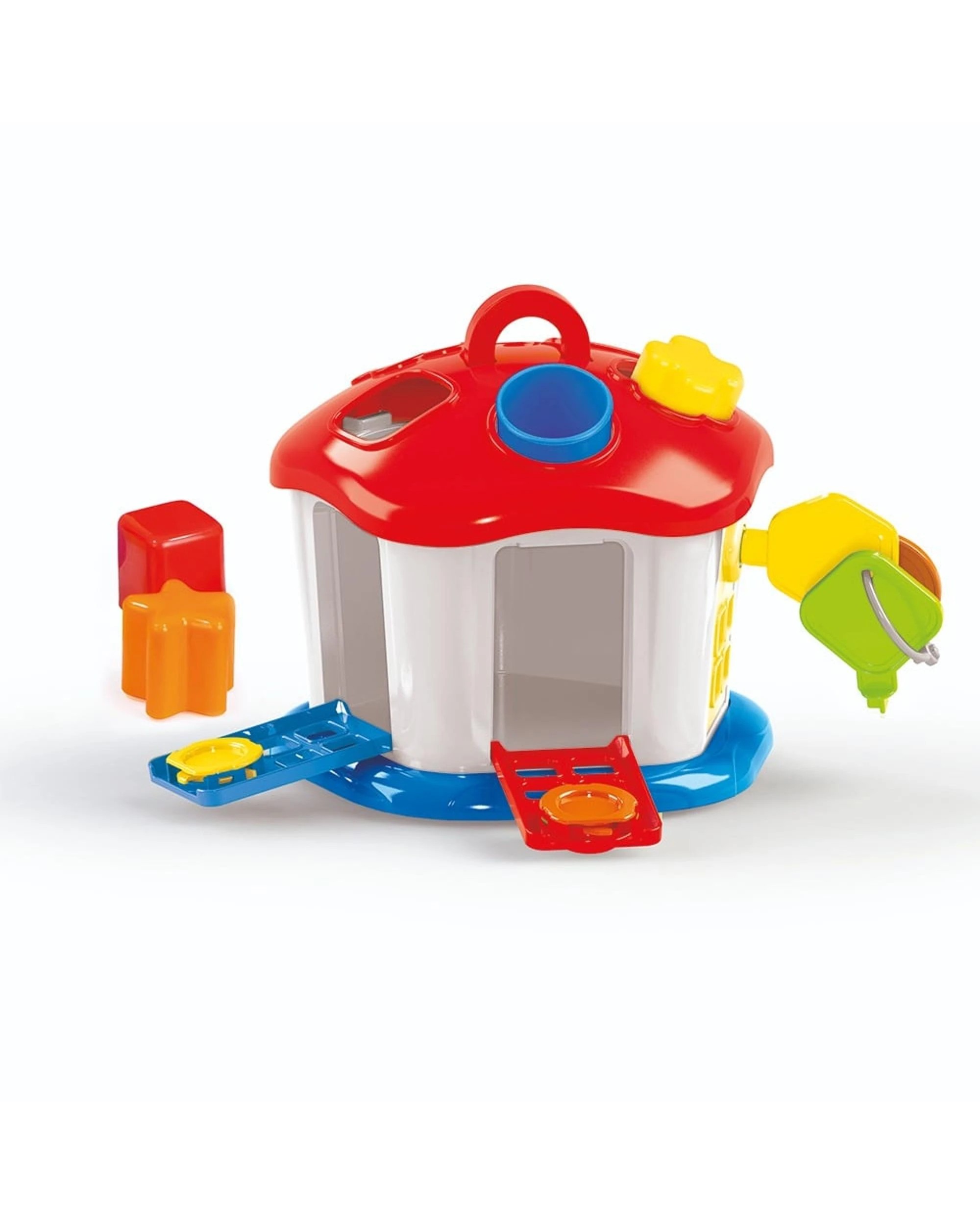 3 Dolu Shape Sorter Sweet House with Lockable Doors, 3 of 4