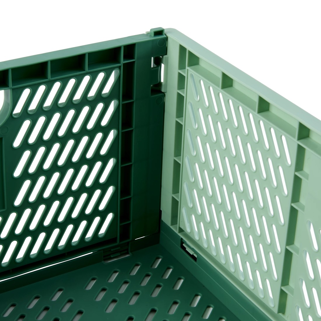 8 30L Collapsible Crate - Large, Green, 8 of 10