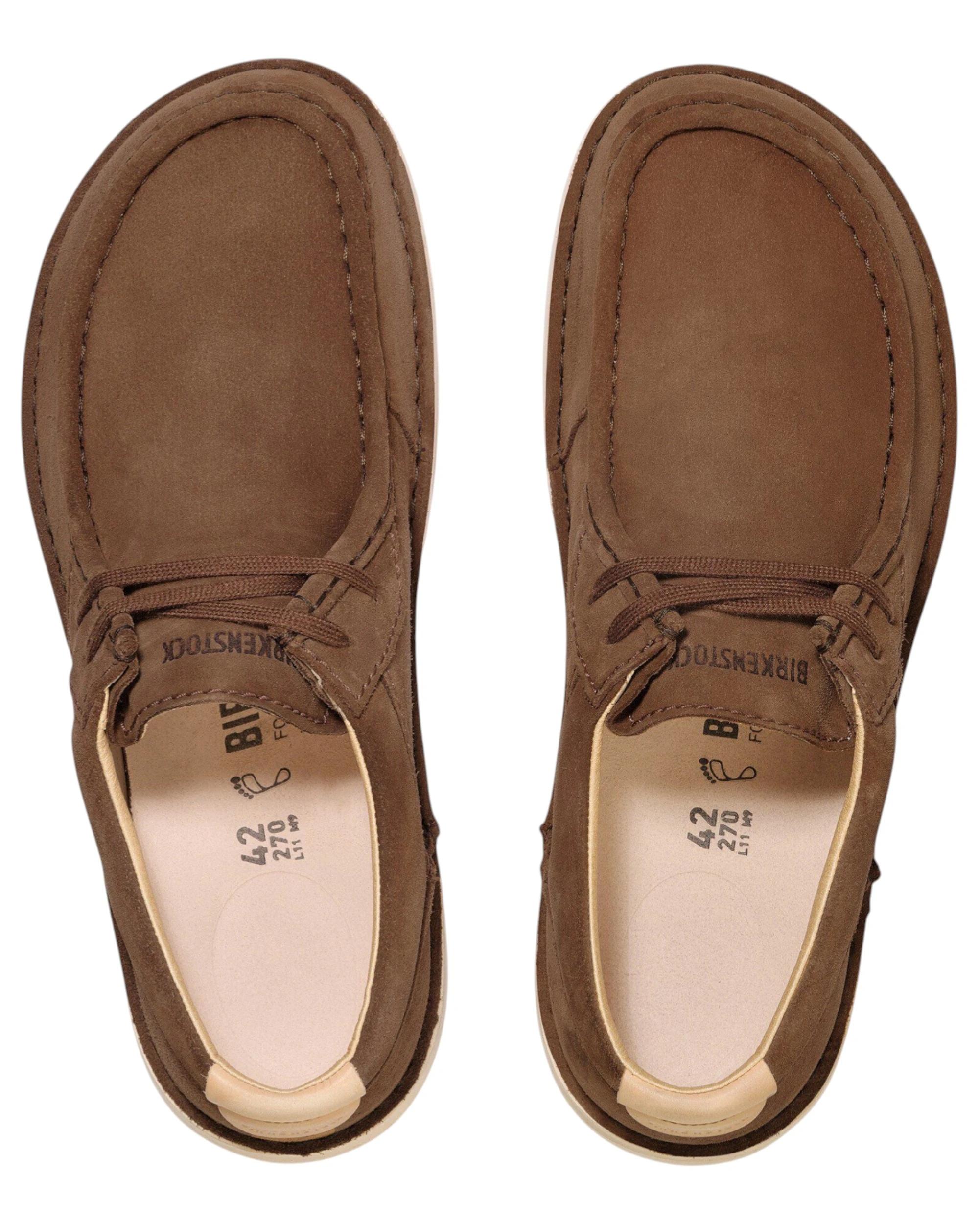 7 Birkenstock Mens Pasadena Suede Leather Casual Sneaker DARK TEA, 7 of 8