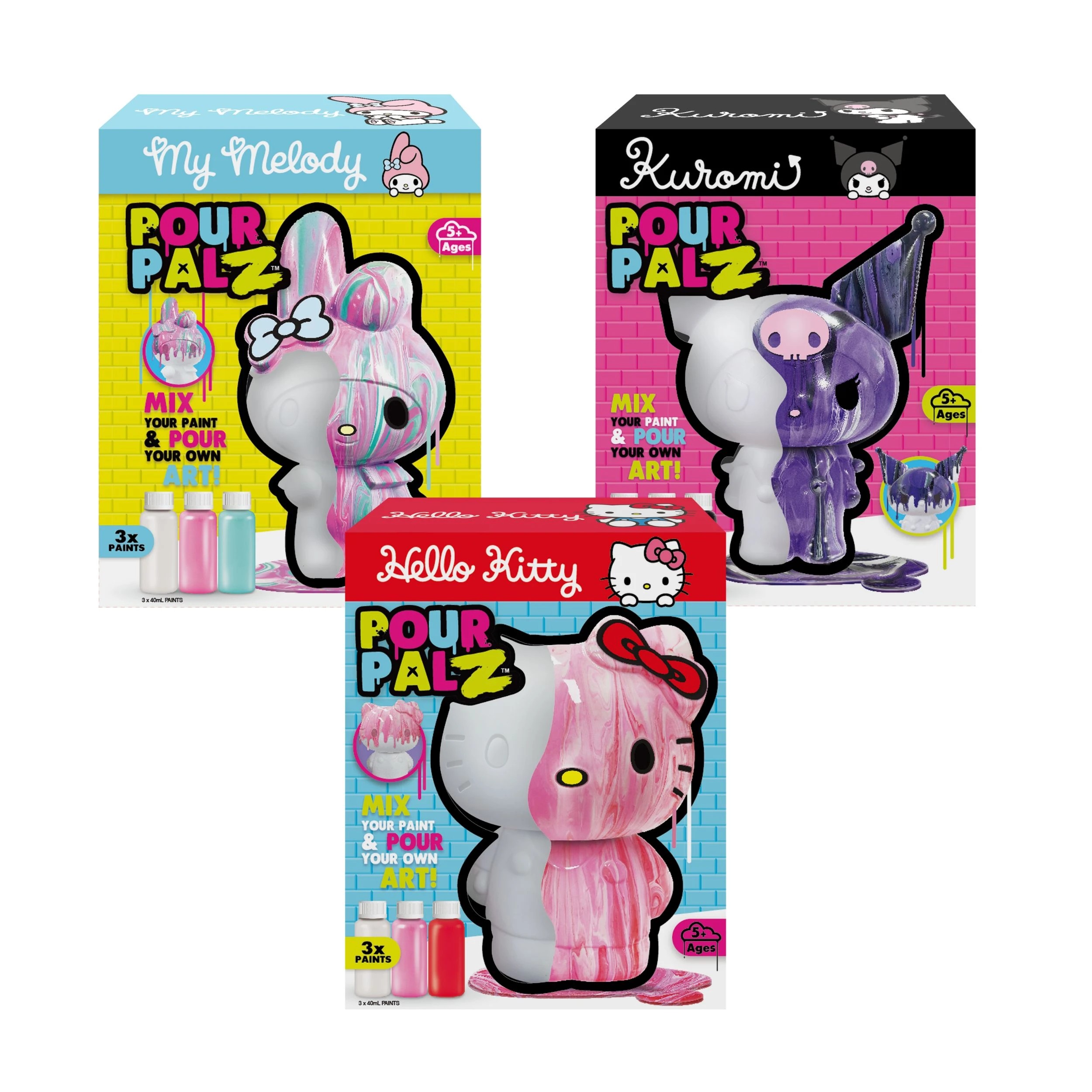 1 Pour Palz Sanrio Hello Kitty Large Toy - Assorted, 1 of 2