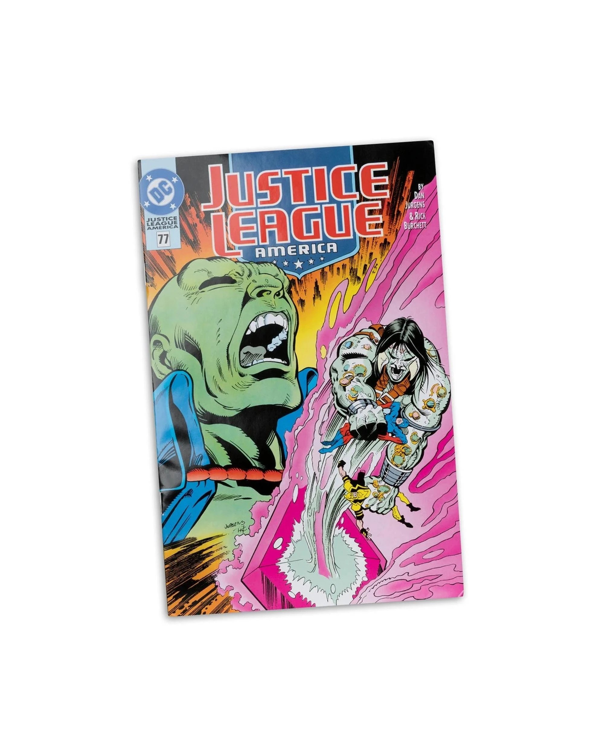 6 DC Direct Page Punchers Justice League #77 Martian Manhunter 7 inch Figure with Comic, 6 of 8