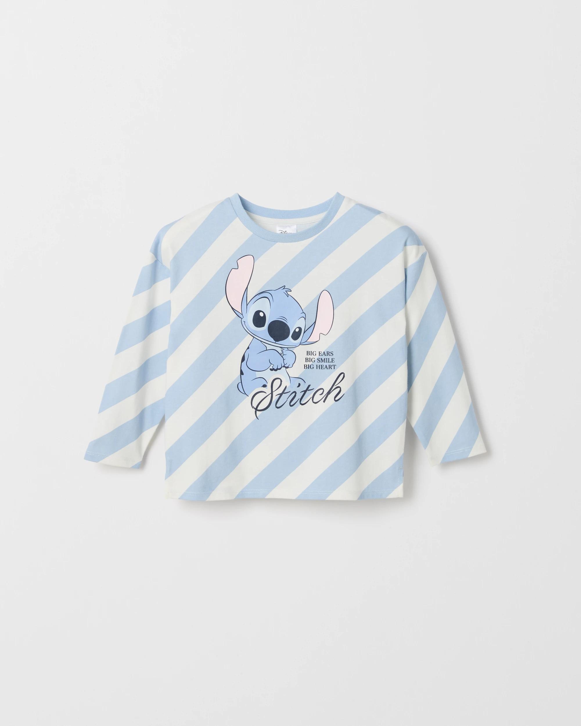 1 Disney Lilo & Stitch Australian Cotton Long Sleeve Oversized Top , 1 of 1