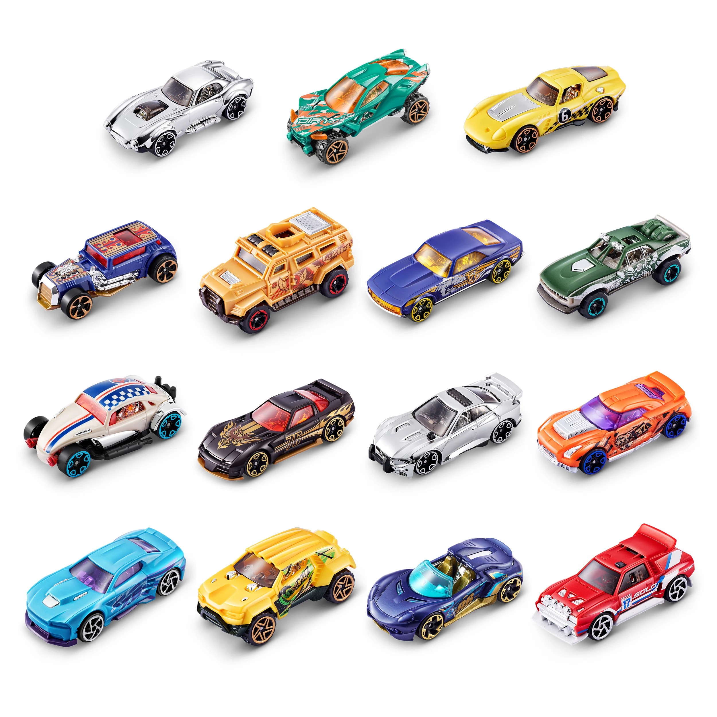 3 Metal Machines Ultimate Racing 5 Pack Vehicles, 3 of 9