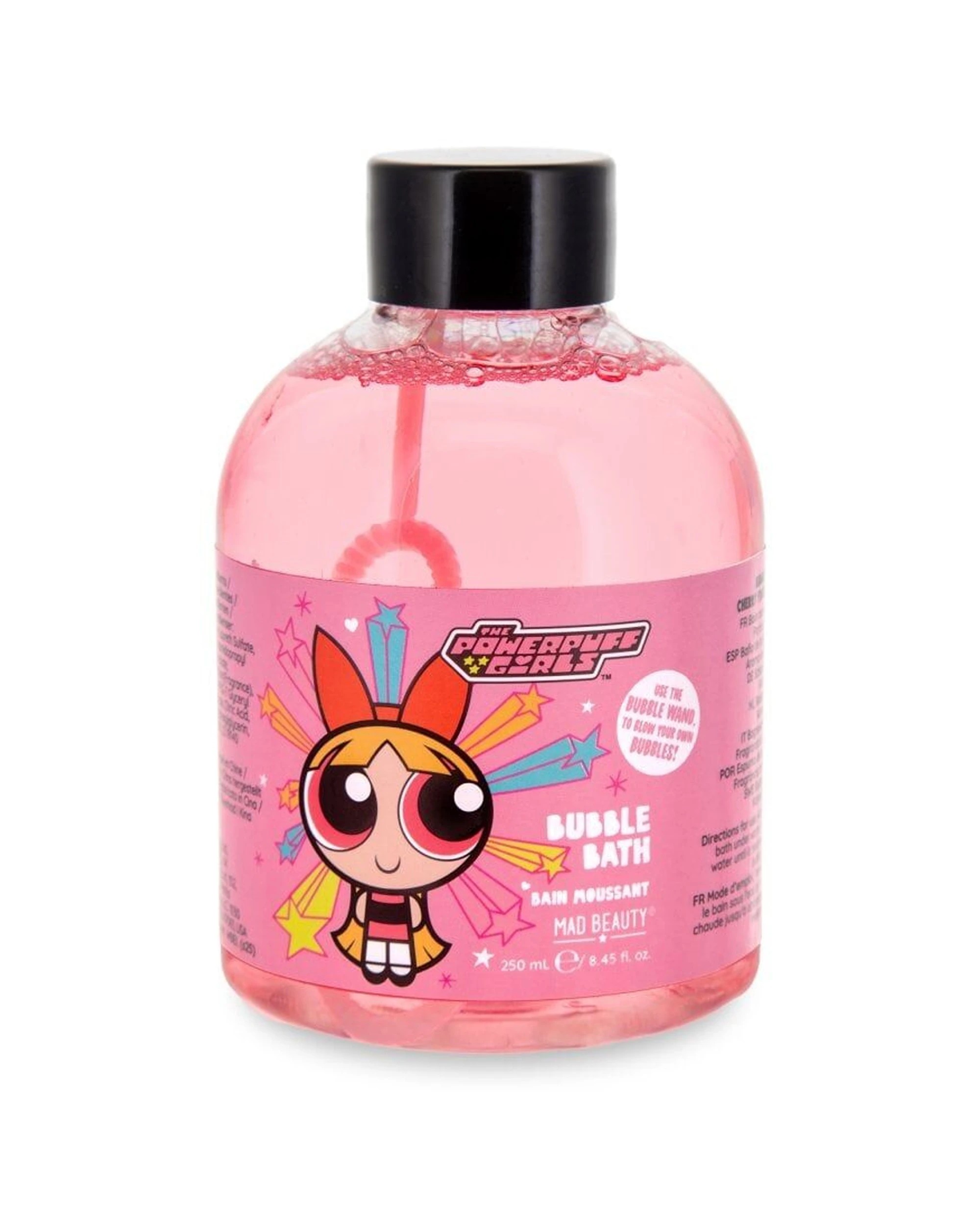 2 Warner Bros 6PK Powerpuff Girls Super Cute Bubble Bath Blossom 250ml Cherry - Pink, 2 of 3