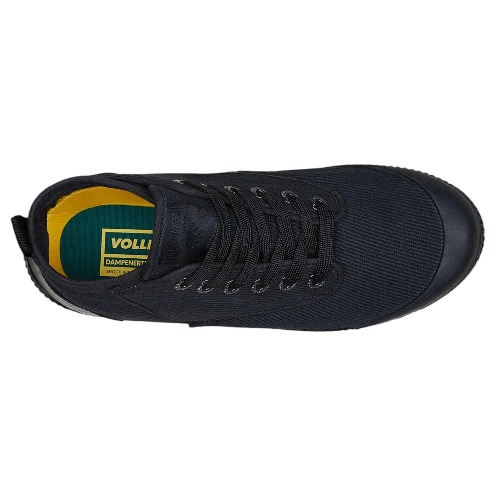 5 Volley Mens Heritage High Top Casual Shoes Black, 5 of 7