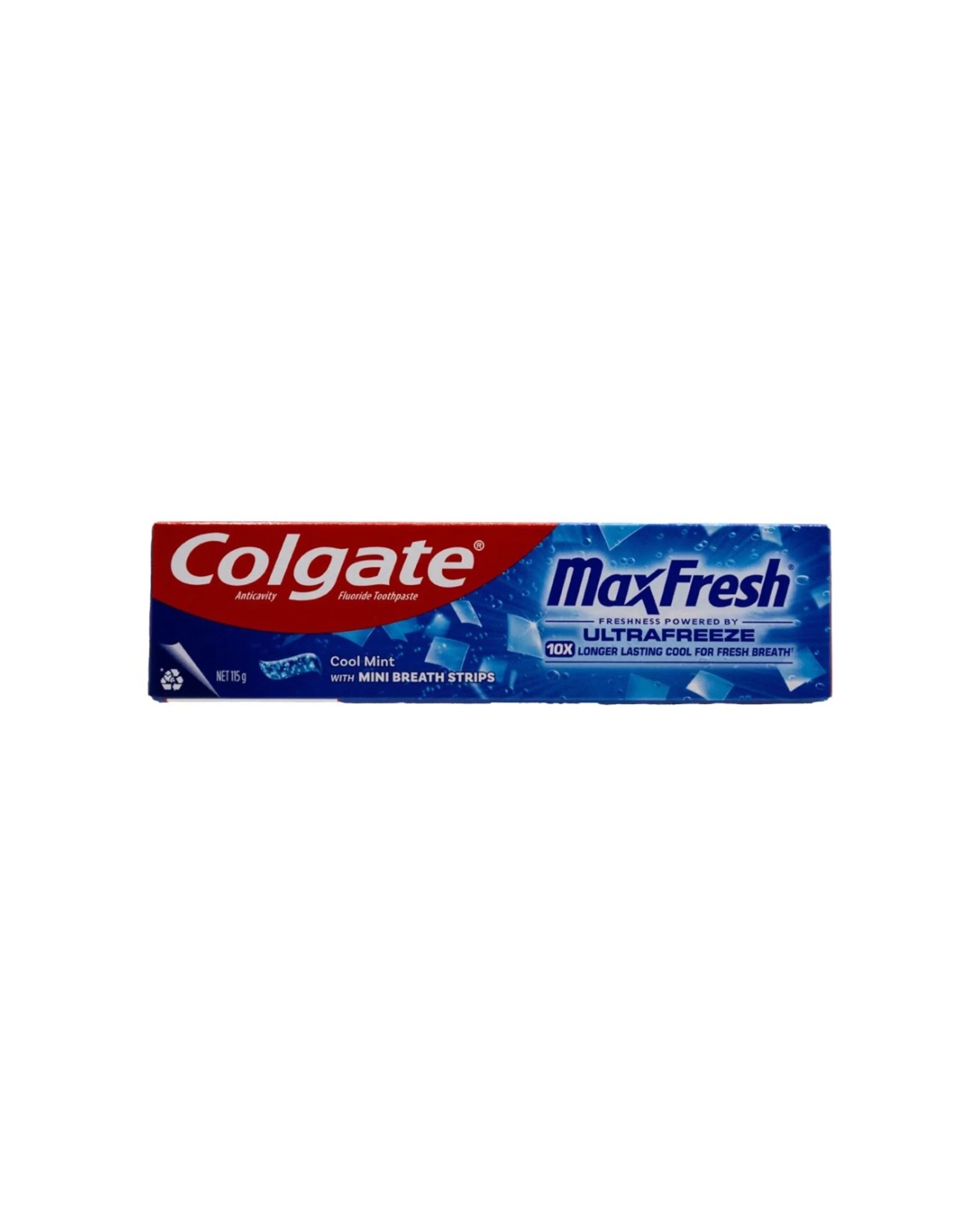 2 Colgate 24PK Toothpaste Max Fresh Cool Mini Breath Strips 115g - Multi, 2 of 4