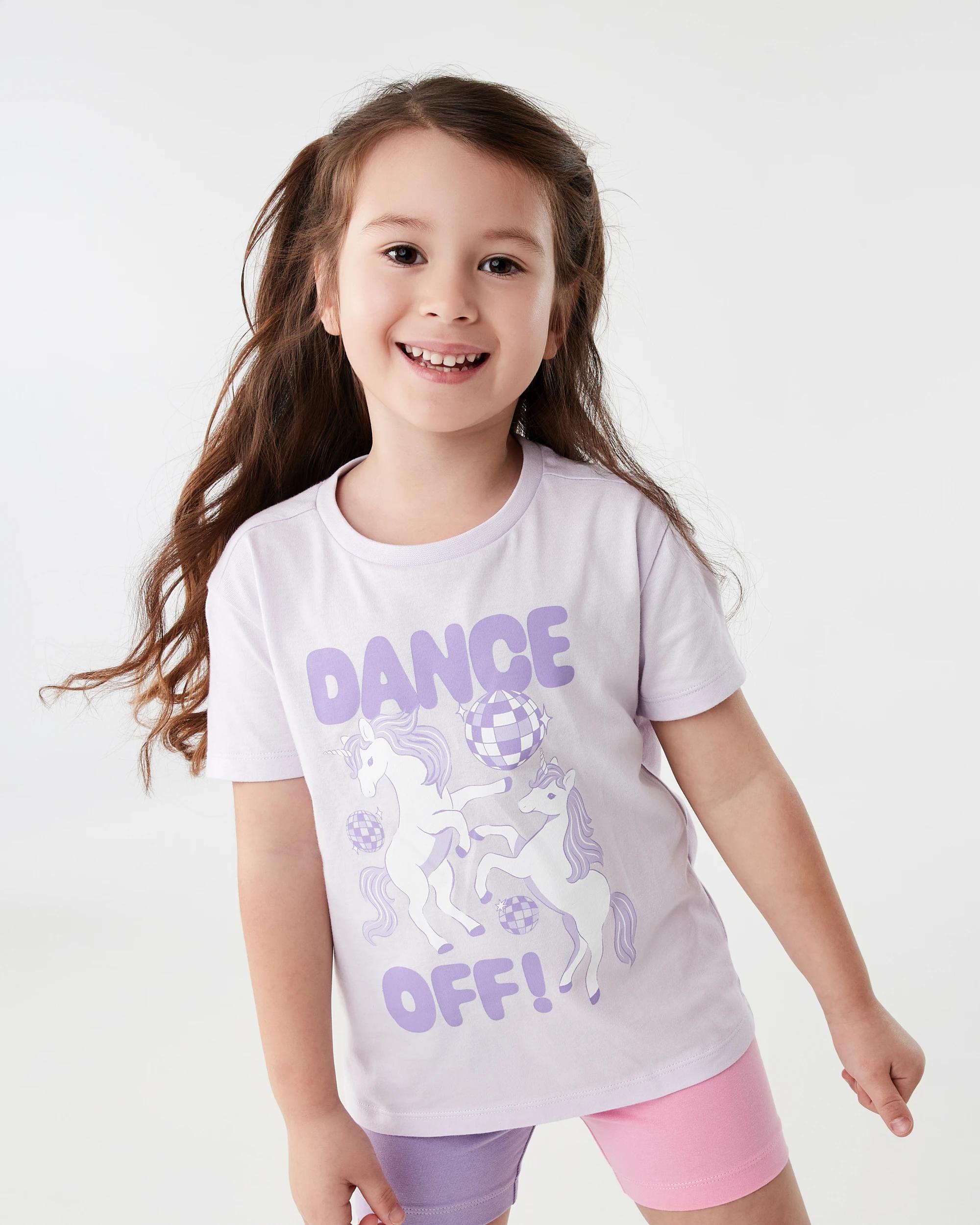 1 Print T-shirt Pur Unicrn, 1 of 7