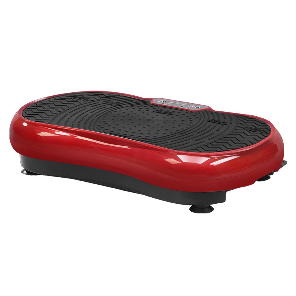 1 Everfit Vibration Machine Platform Resistance Rope Home Fitness - Brown, 1 of 8