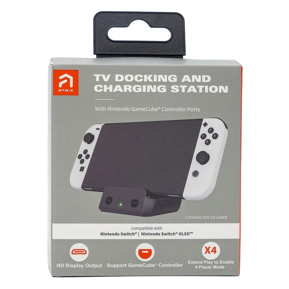 1 Atrix - TV Docking & Charging Station for Nintendo Switch & Nintendo Switch OLED, 1 of 4