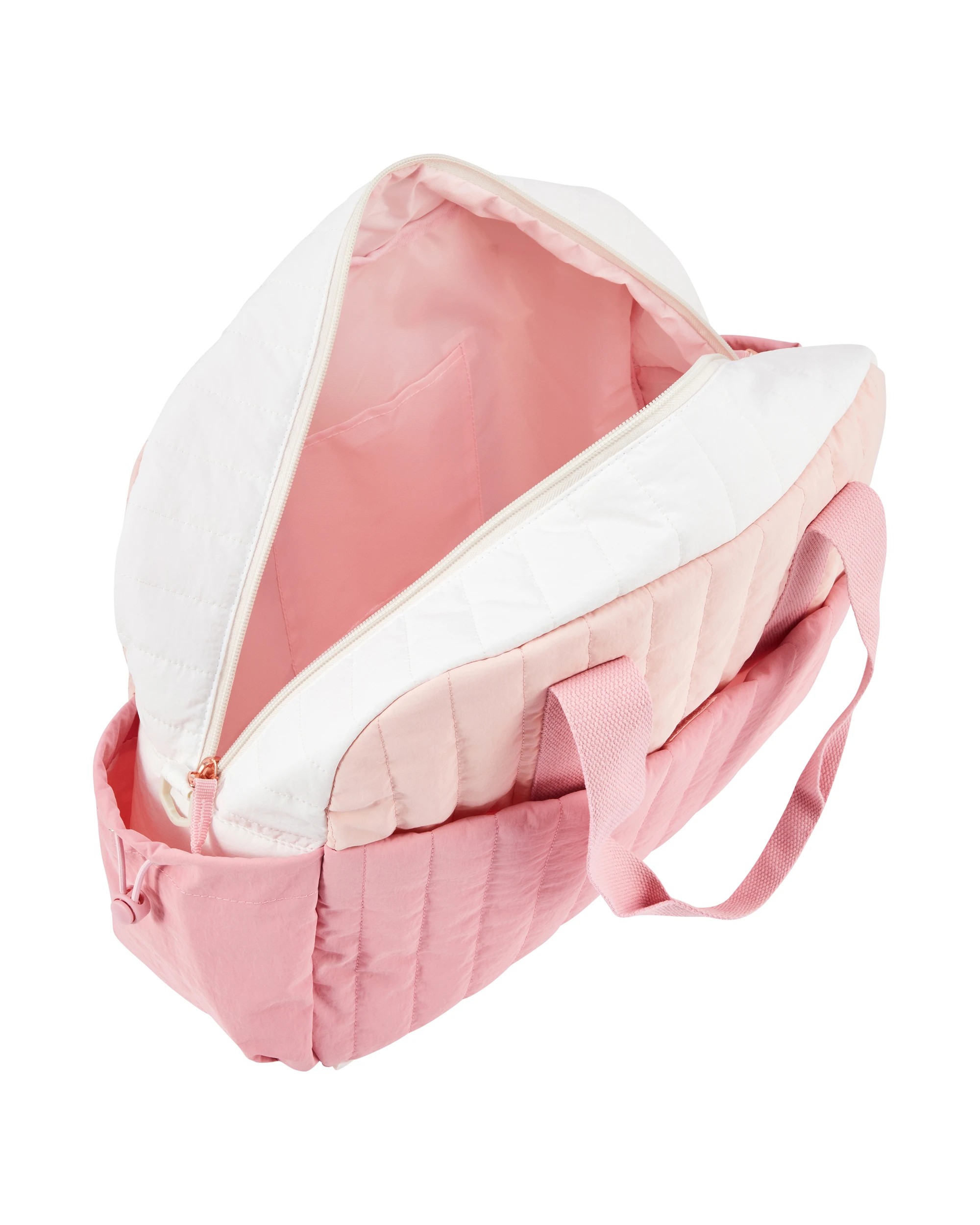 4 Quilted Overnight Bag - Pink, 4 of 5