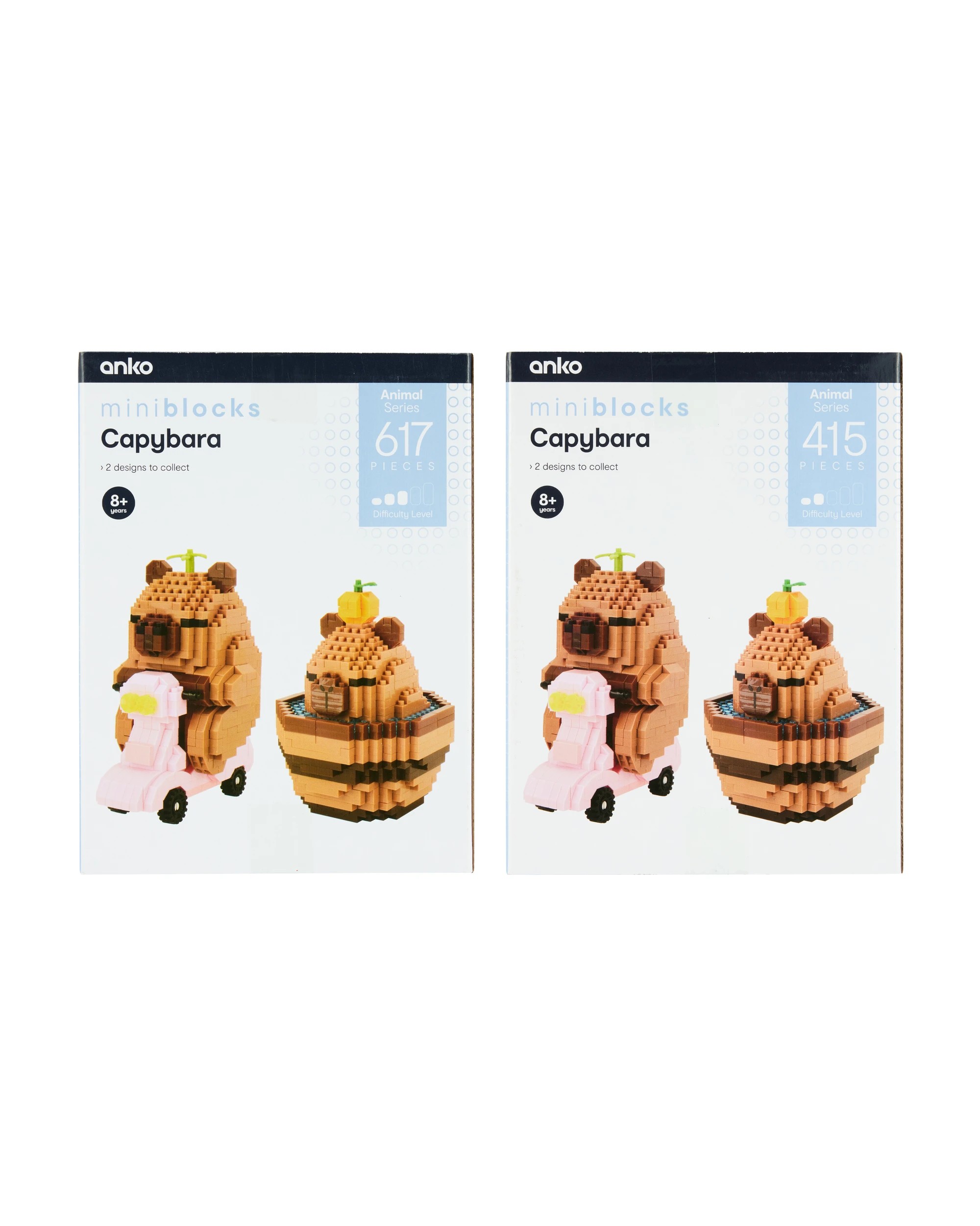 10 Mini Blocks Animal Series: Capybara - Assorted, 10 of 10