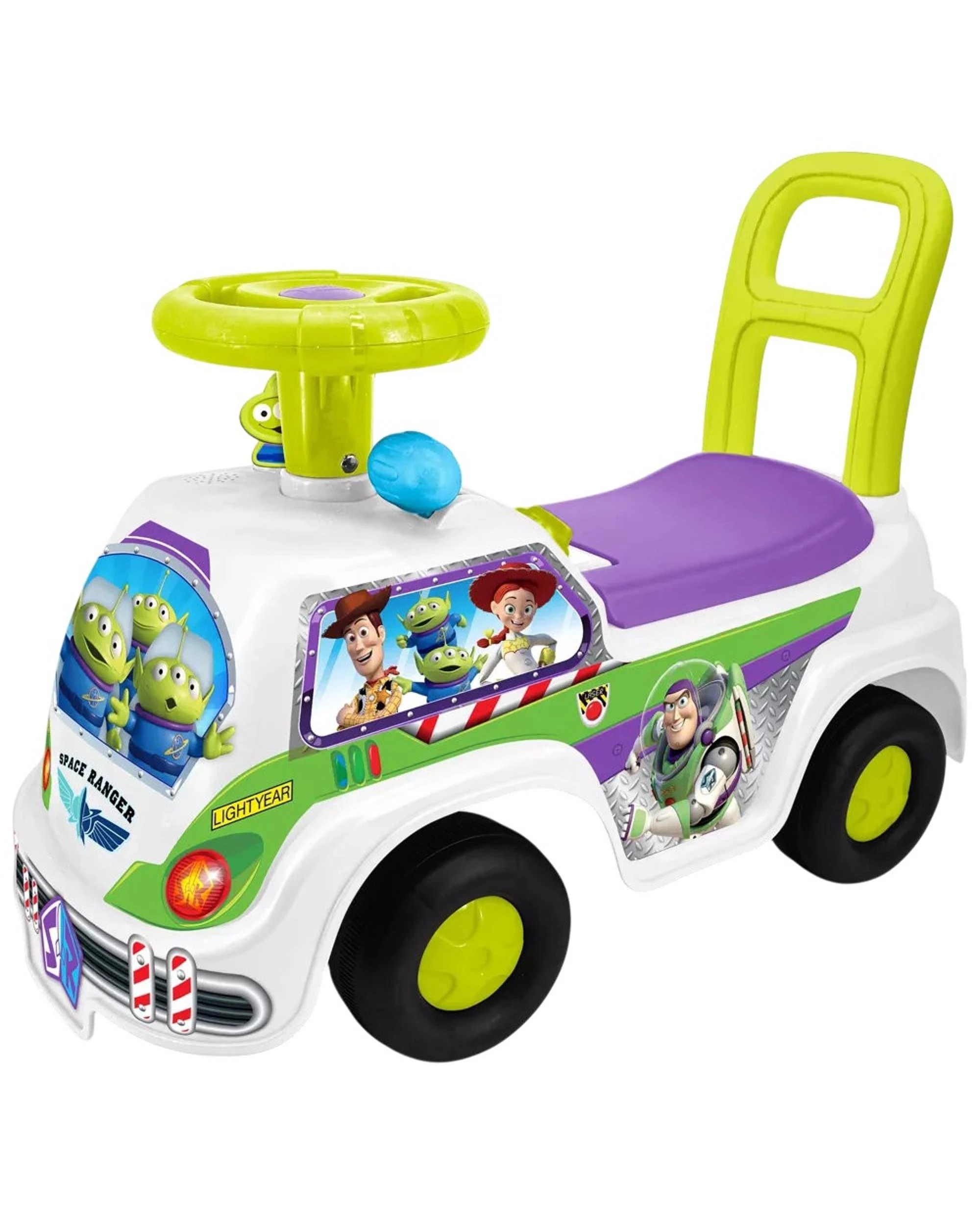 1 Disney Pixar Toy Story Lights N Sounds Space Adventure Ride-On, 1 of 7