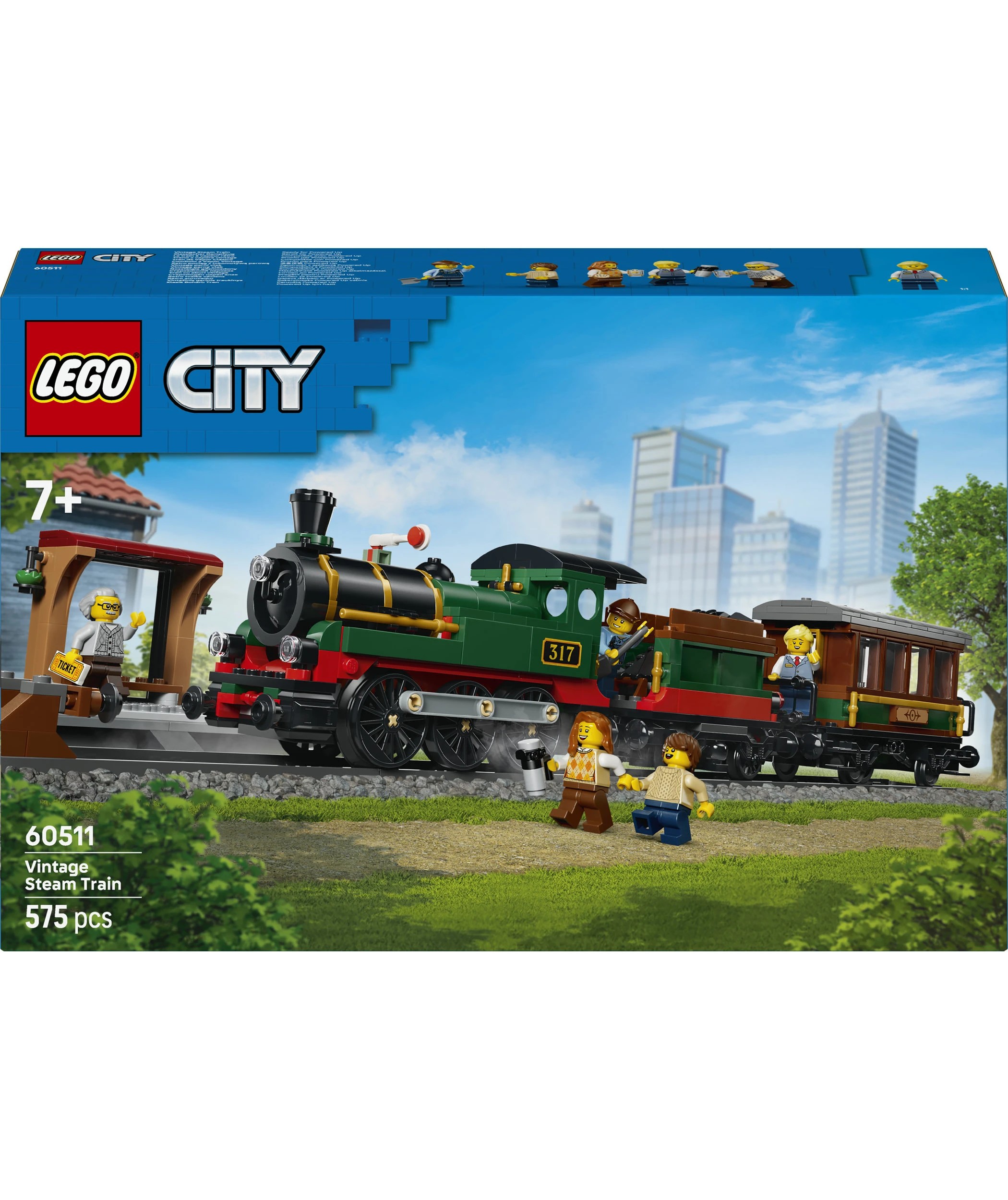 1 LEGO City Vintage Steam Train 60511, 1 of 9
