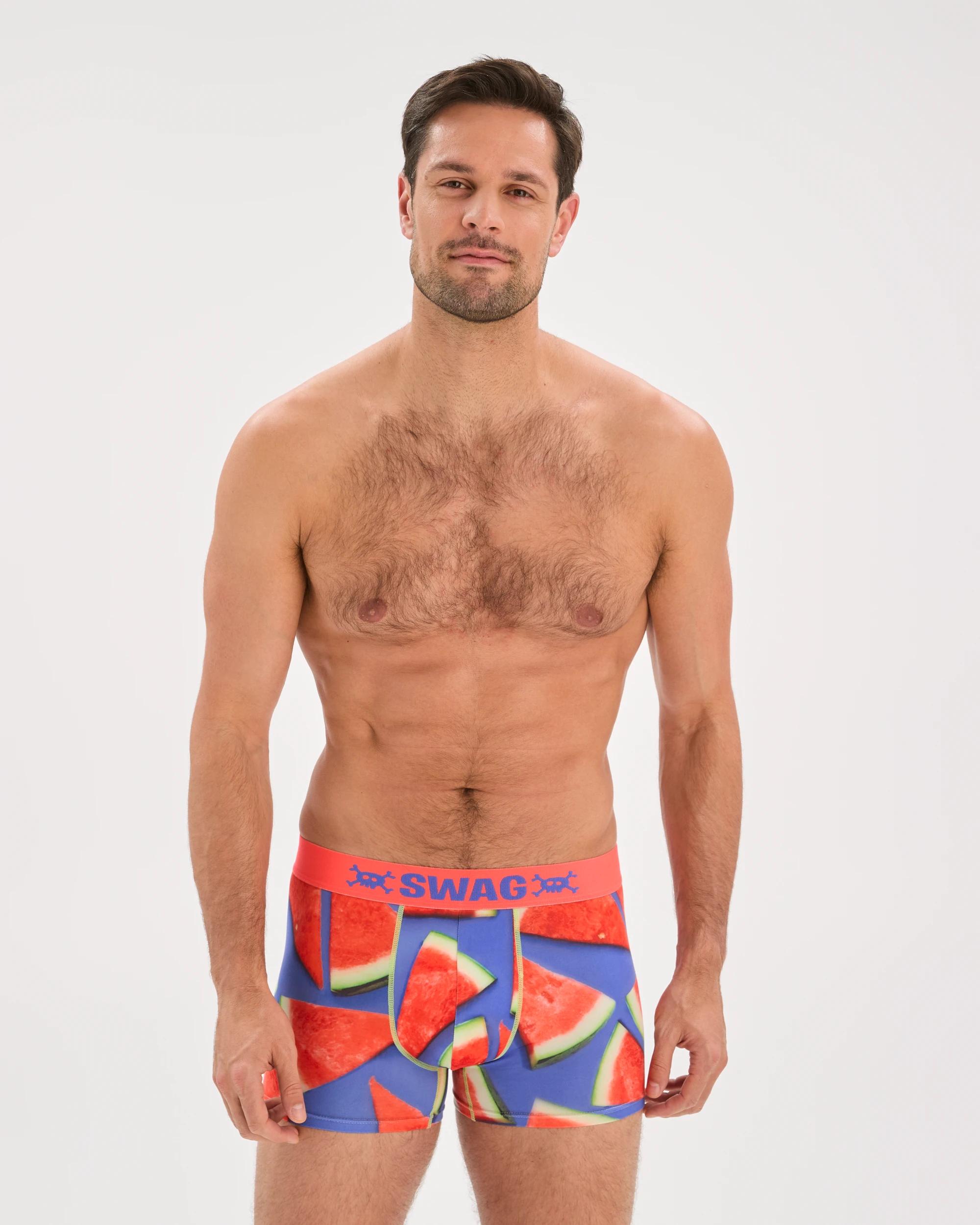 1 Swag  Trunks - Watermelon RED, 1 of 4