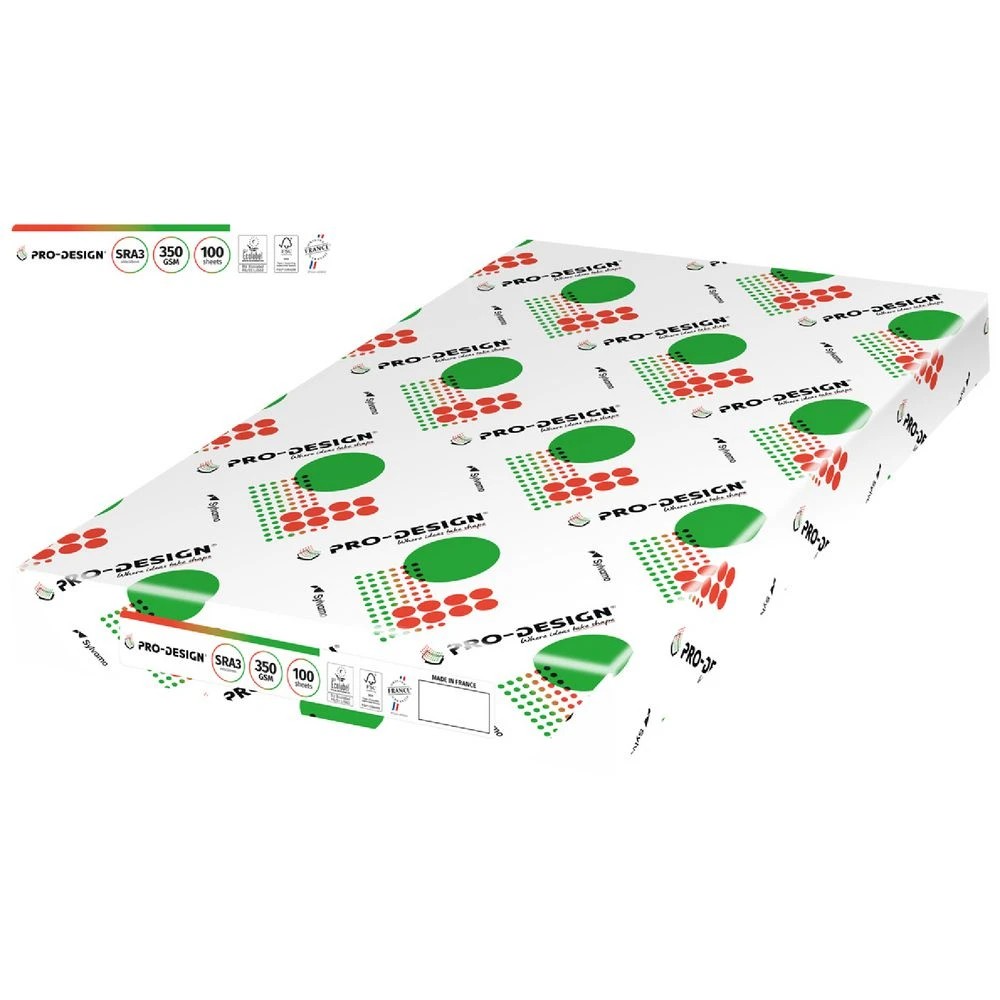 1 HP Pro Design 350gsm SRA3 Paper 100 Sheet Pack, 1 of 3