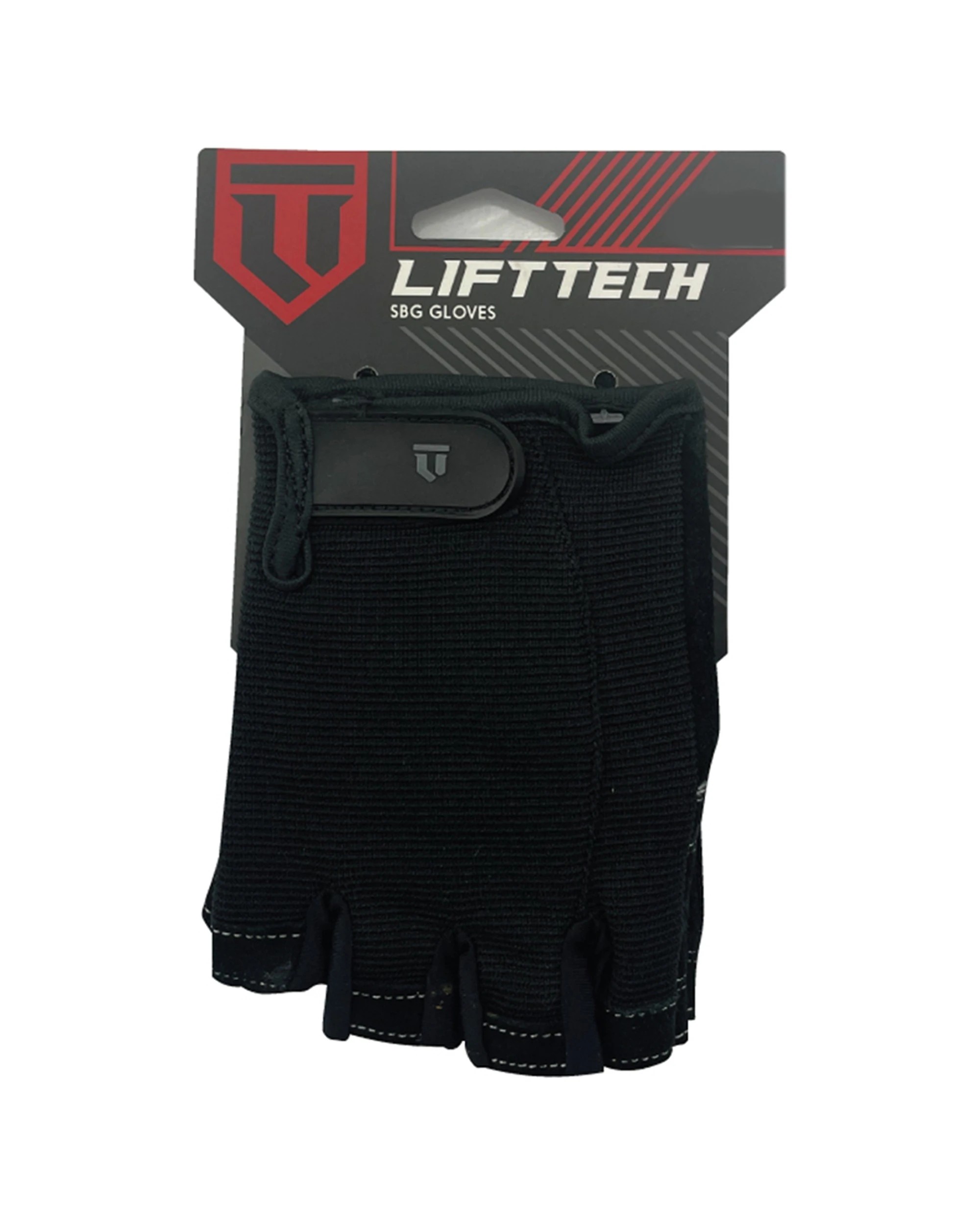 1 Lifttech Fitness Unisex Gym Workout Training SBG Gloves XL Leather Palm - Black, 1 of 1