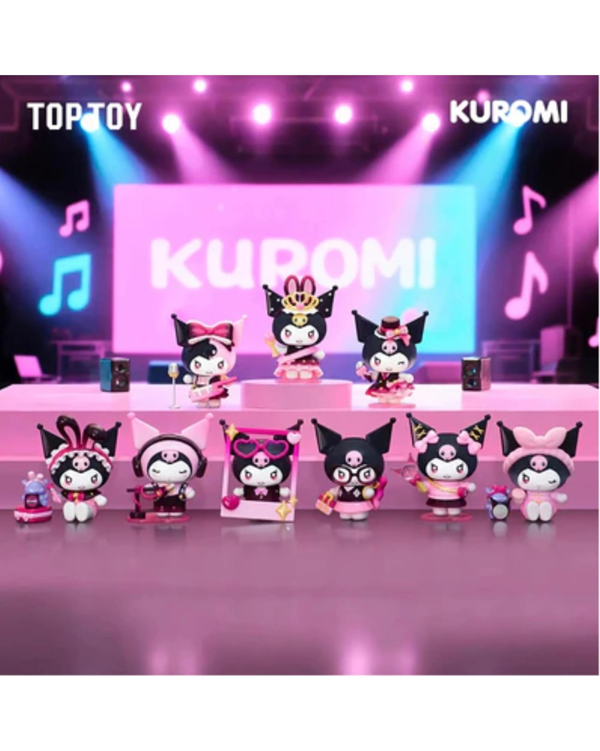 2 Top Toy Sanrio Kuromi Sparking Idol Series Blind Box, 2 of 10
