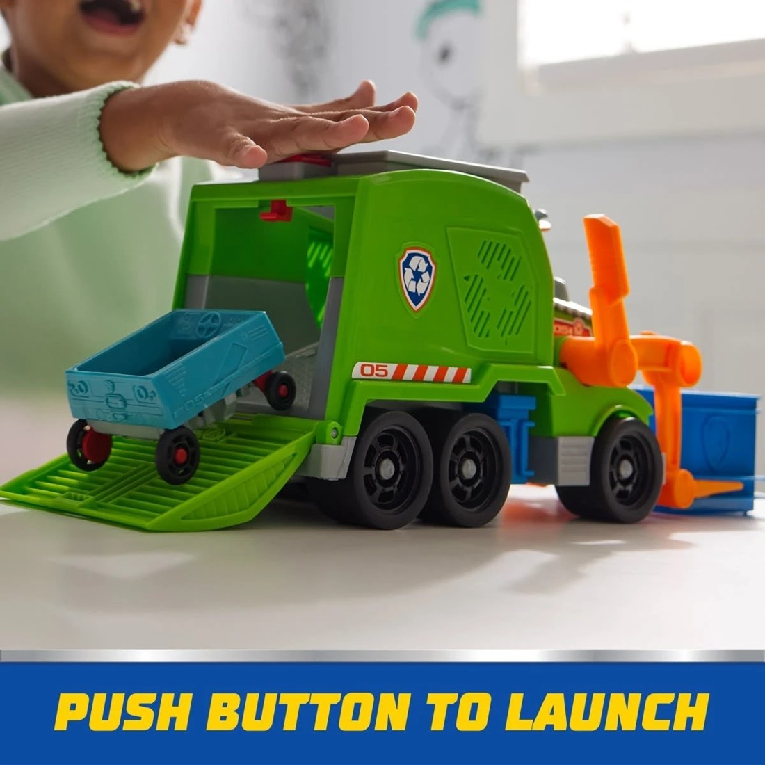 7 PAW Patrol Crush 'N' Roll Recycling Truck, 7 of 10