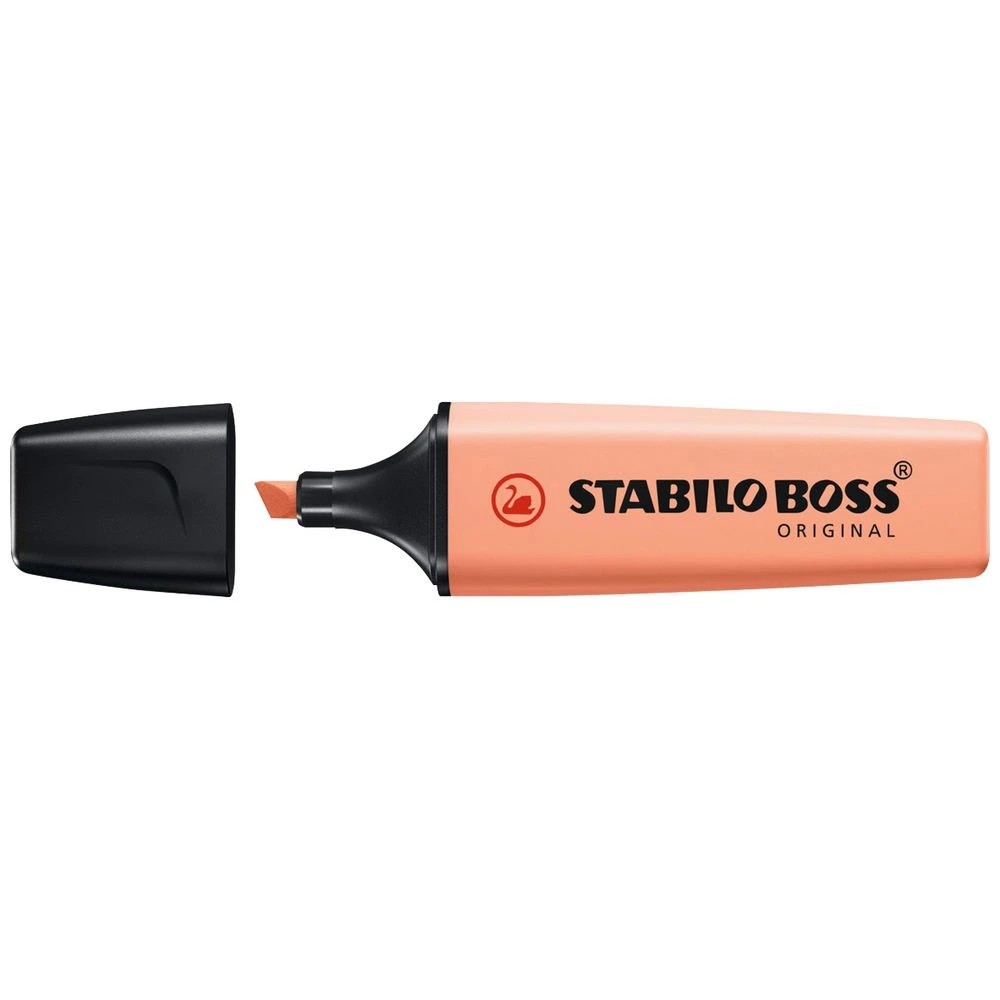 1 Stabilo Boss Highlighter Creamy Peach, 1 of 2