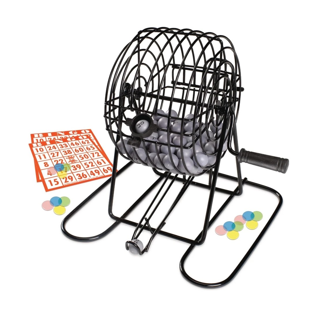 3 Deluxe Metal Bingo Cage Game, 3 of 4