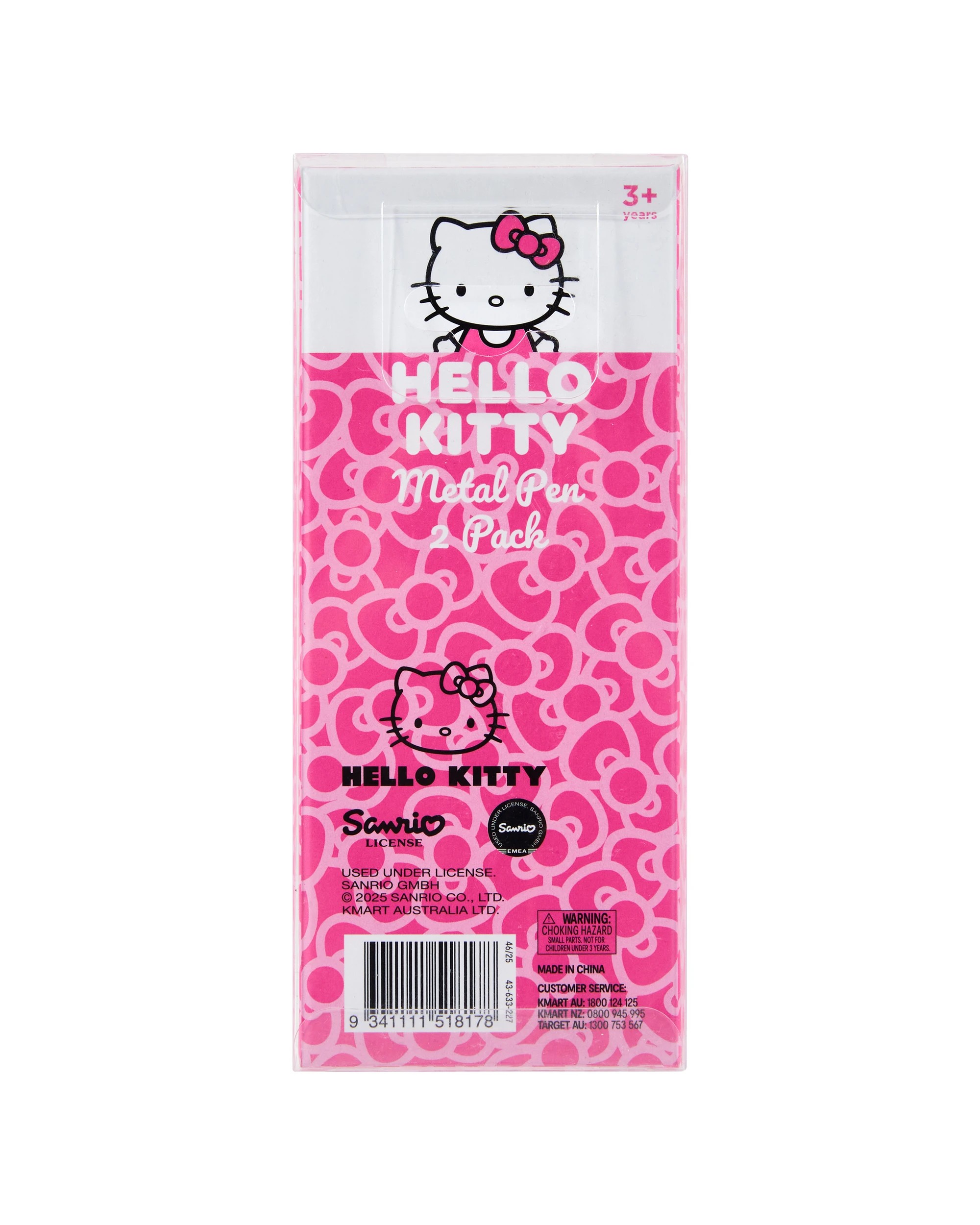 6 2 Pack Hello Kitty Novelty Pens, 6 of 6