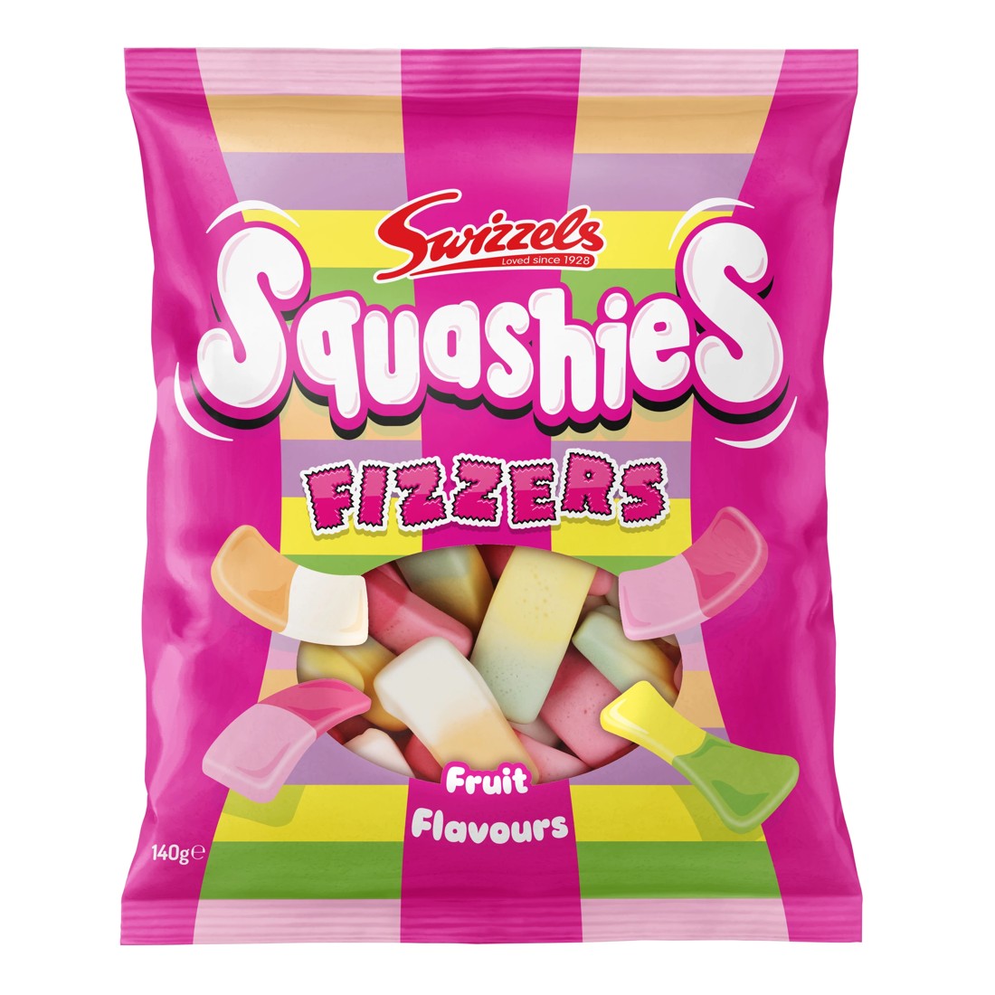 1 Swizzels Squashies Fizzers 140g, 1 of 2
