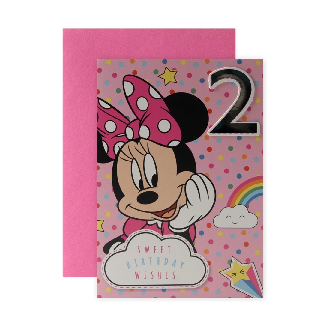 1 Connections from Hallmark Disney 2nd Birthday Card - Minnie Mouse, 1 of 3